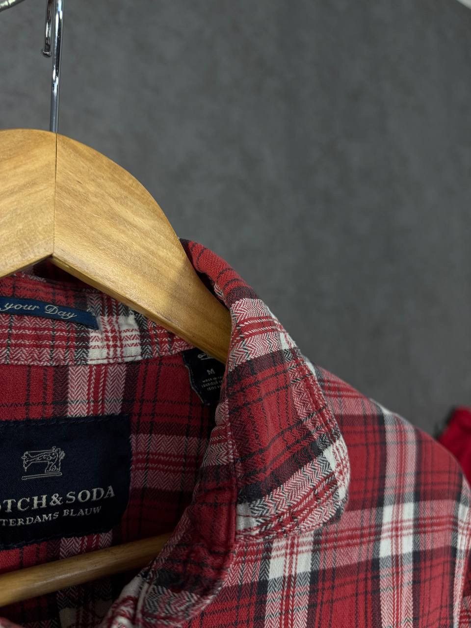 Scotch & Soda Scotch & Soda designer flannel shirt Size US M / EU 48-50 / 2 - 5 Thumbnail