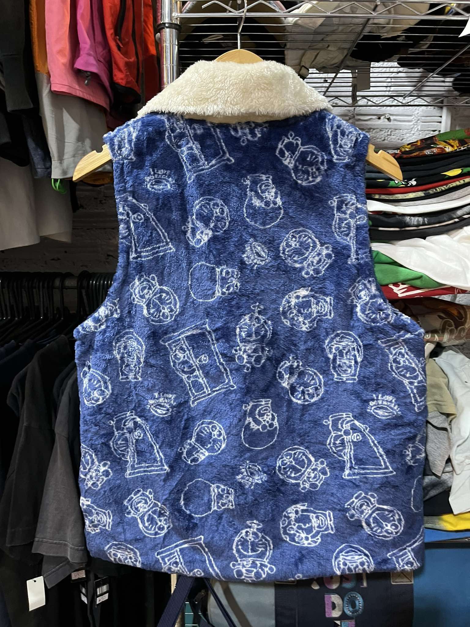 Japanese Brand I'm Doraemon Manga Cartoon Vest Jacket Y2K Size US M / EU 48-50 / 2 - 2 Thumbnail