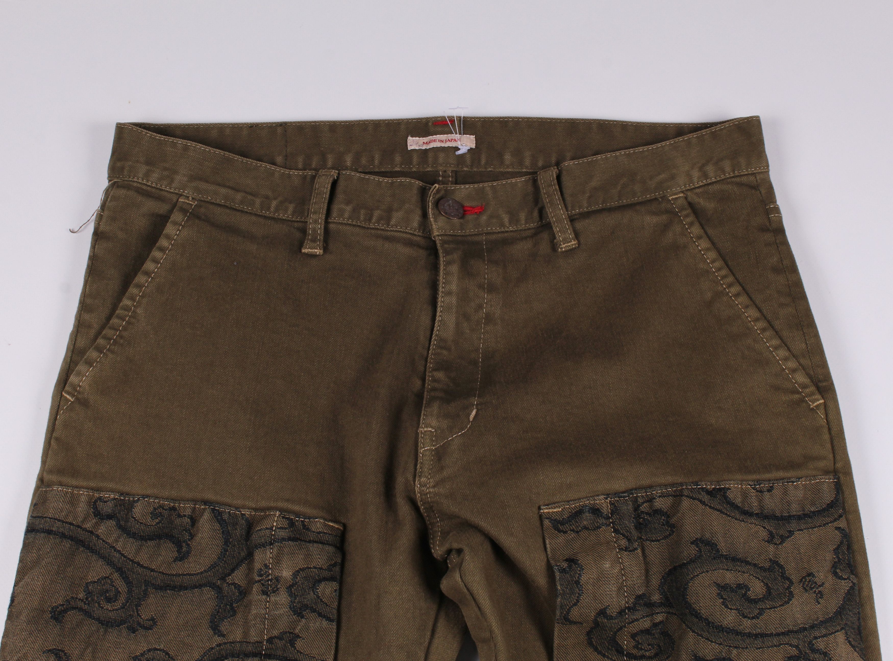 Designer × Japanese Brand × KURO Vintage Kura Japanese Double Knee Denim Jeans Size US 32 / EU 48 - 2 Thumbnail
