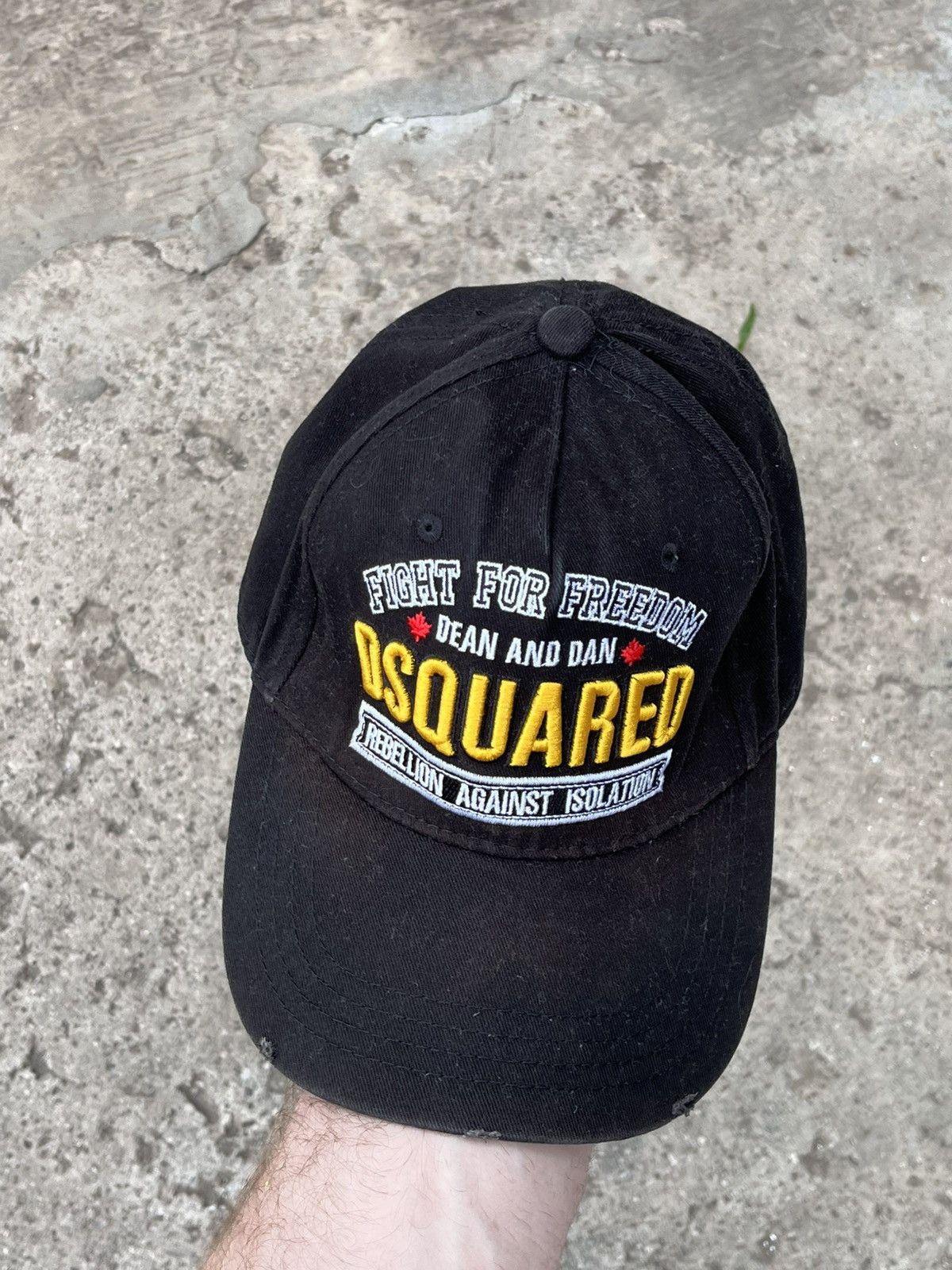 Dsquared2 Vintage Dsquared2 Black Cap Big Logo Luxury Streetwear Y2K Size ONE SIZE - 5 Thumbnail