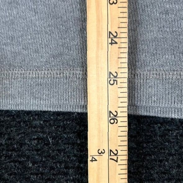 Banana Republic VINTAGE Banana Republic Mens Gray Quarter Zip Pullover Sweater Size L 100% Cotton Size US L / EU 52-54 / 3 - 7 Thumbnail