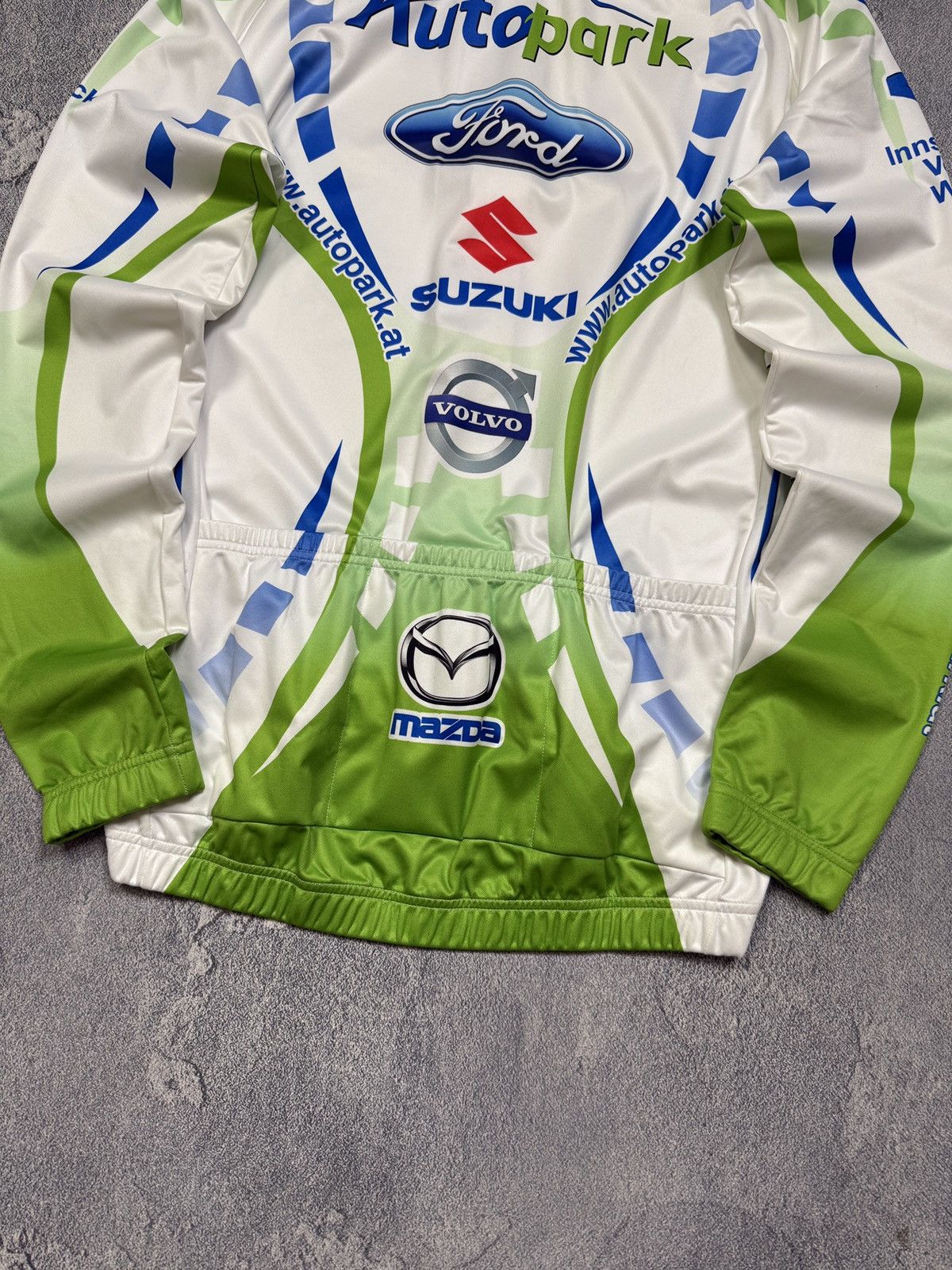 Bicycle Bicycle Jersey Vintage Longsleeve Mersedes Ford Autopark Size US M / EU 48-50 / 2 - 12 Thumbnail