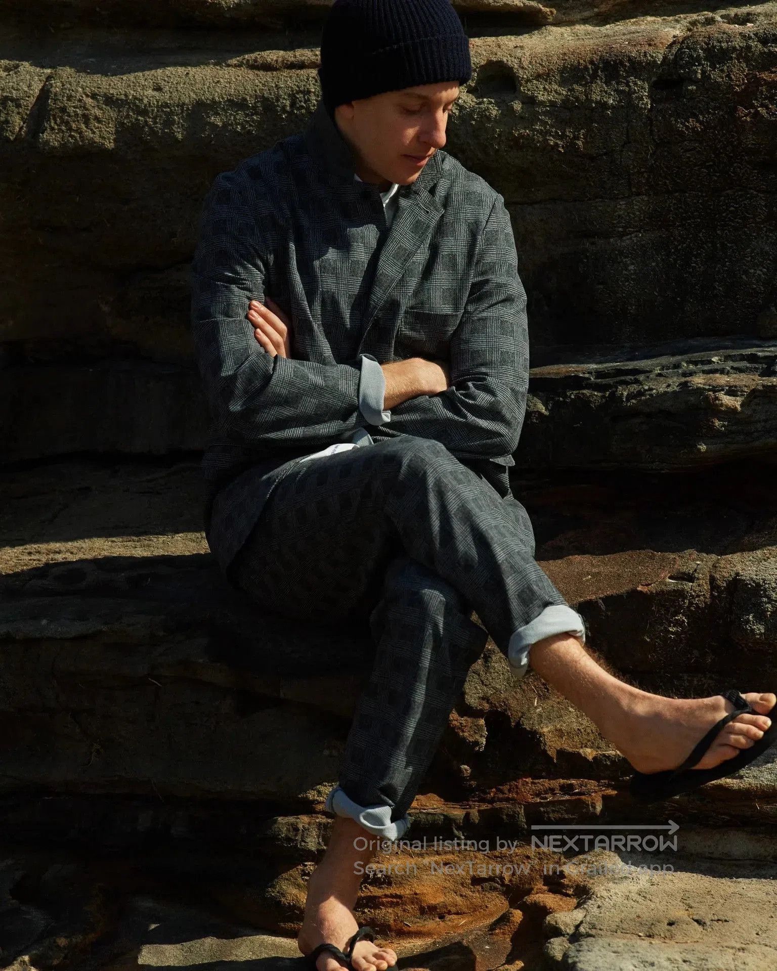 Nanamica NANAMICA x SLOWEAR ALPHA DRY Check Blazer. Size US L / EU 52-54 / 3 - 7 Thumbnail