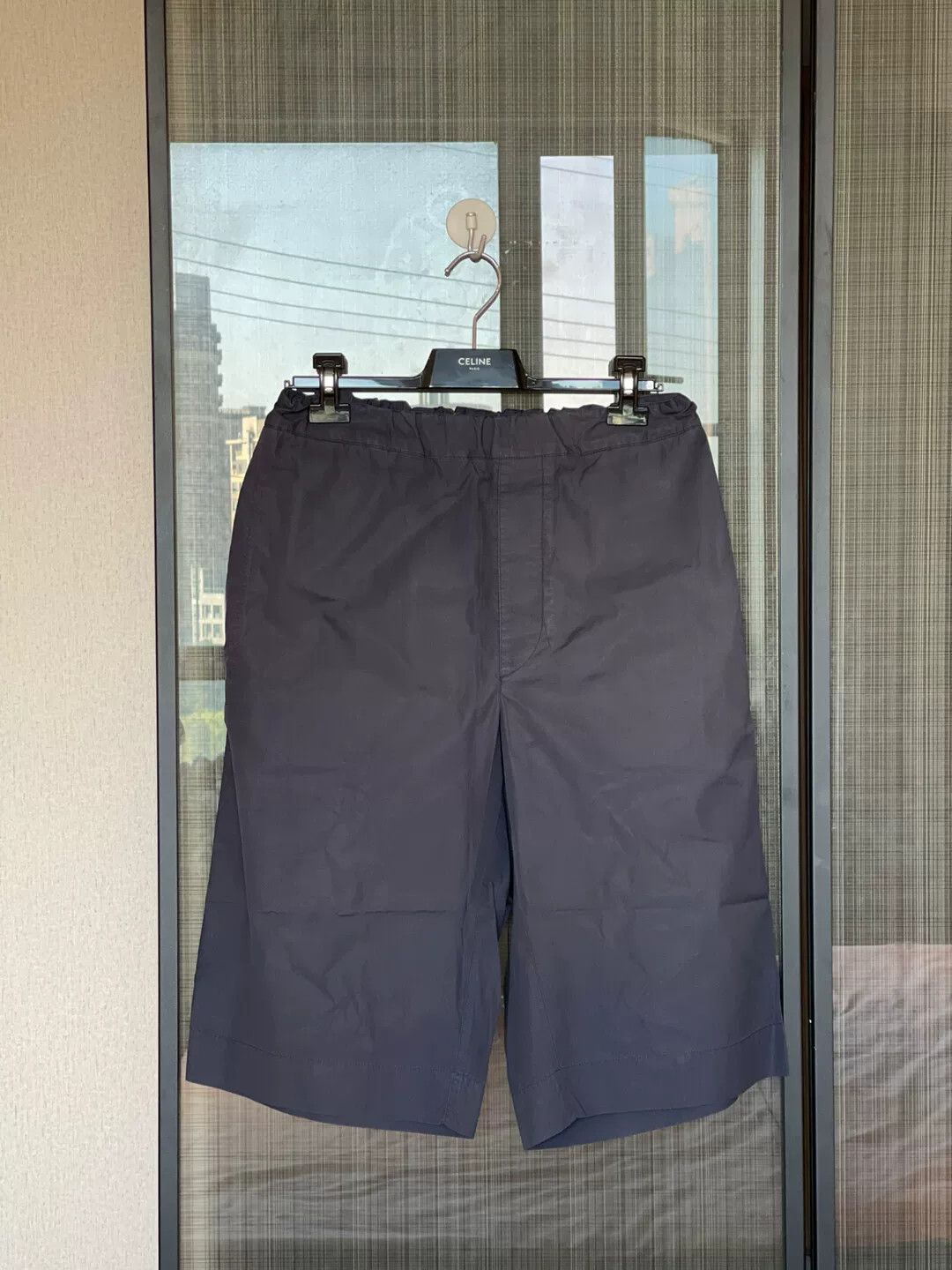 Jil Sander Jil Sander Men's Casual Shorts in Dark Blue Size US 34 / EU 50 - 1 Thumbnail