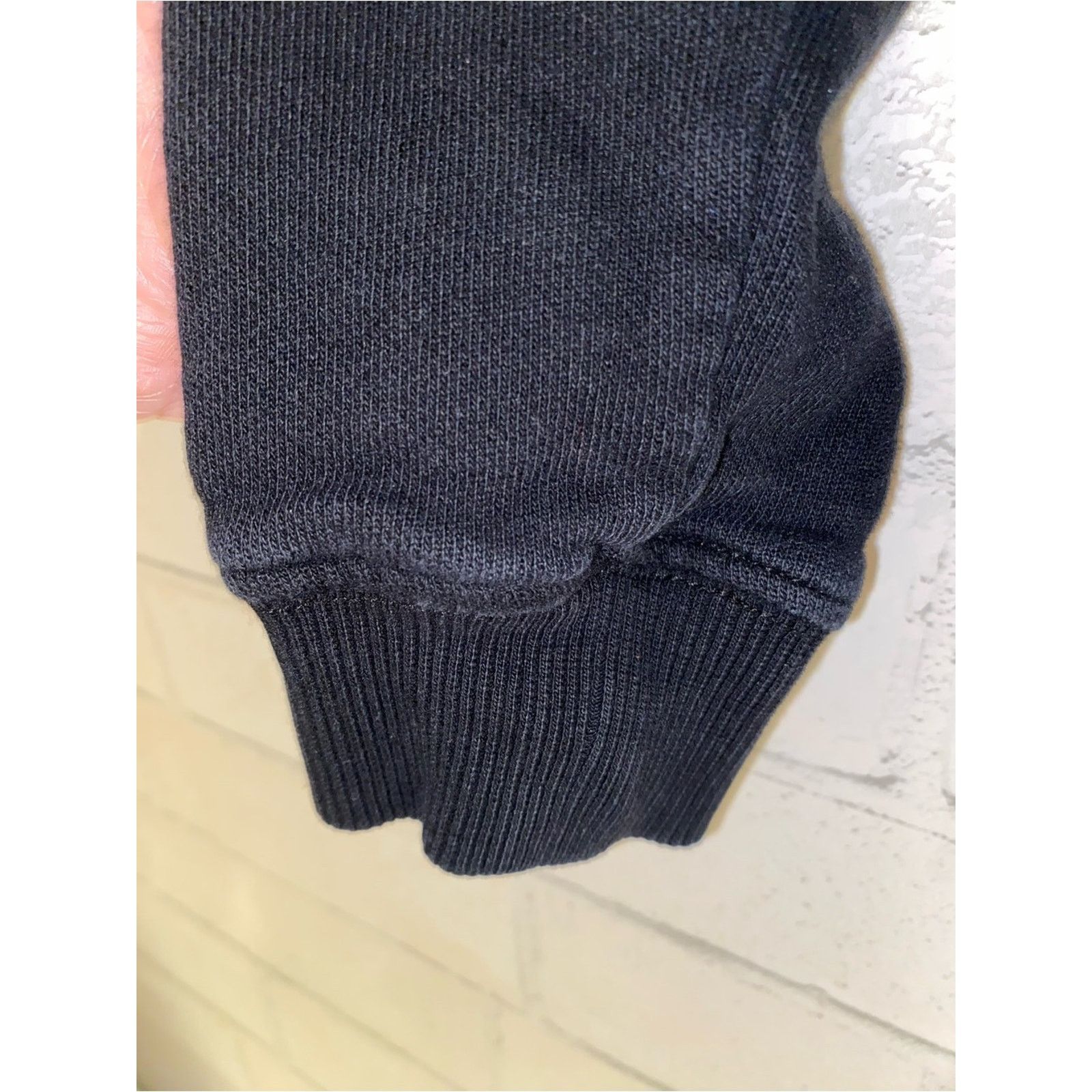 The Kooples The Kooples Sport Black Distressed Sweatshirt 2= Medium EUC Size M / US 6-8 / IT 42-44 - 8 Thumbnail
