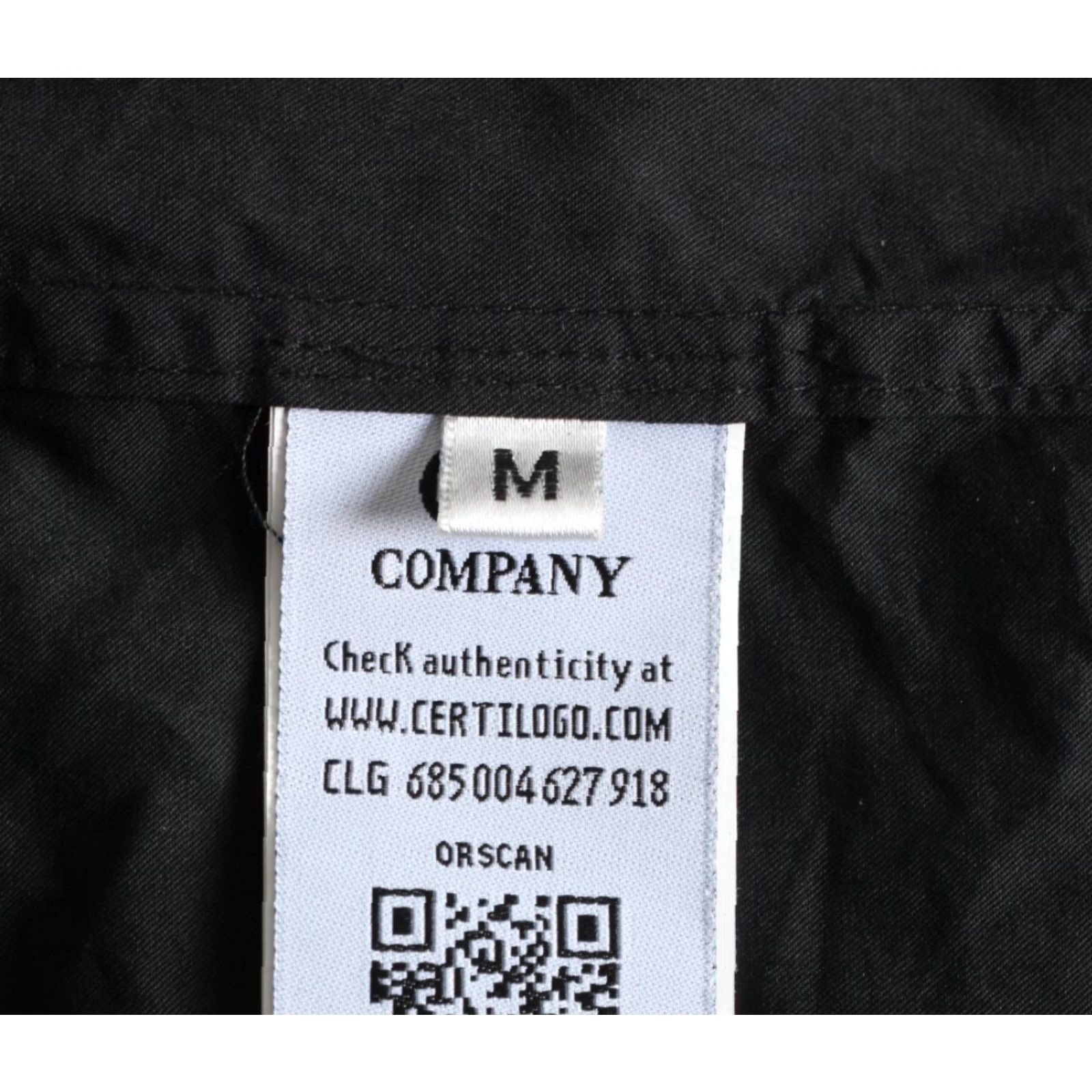 Vintage C.P. COMPANY Overshirt Jacket Men M Black Full Zip MJ6183 Size US M / EU 48-50 / 2 - 7 Thumbnail