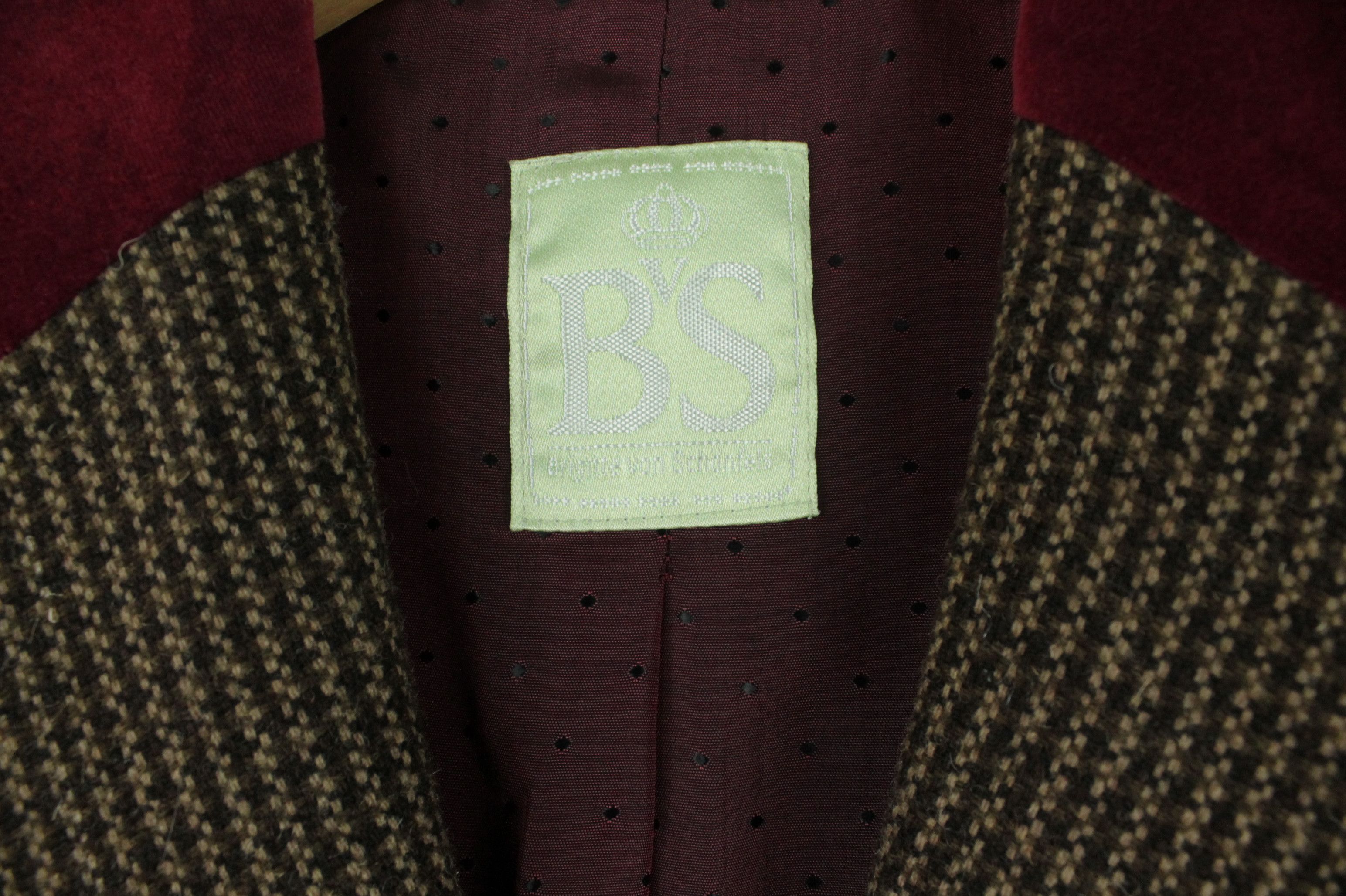 Other BvS Brigitte von Schönfels Tweed Frock Coat Size XS / US 0-2 / IT 36-38 - 3 Thumbnail