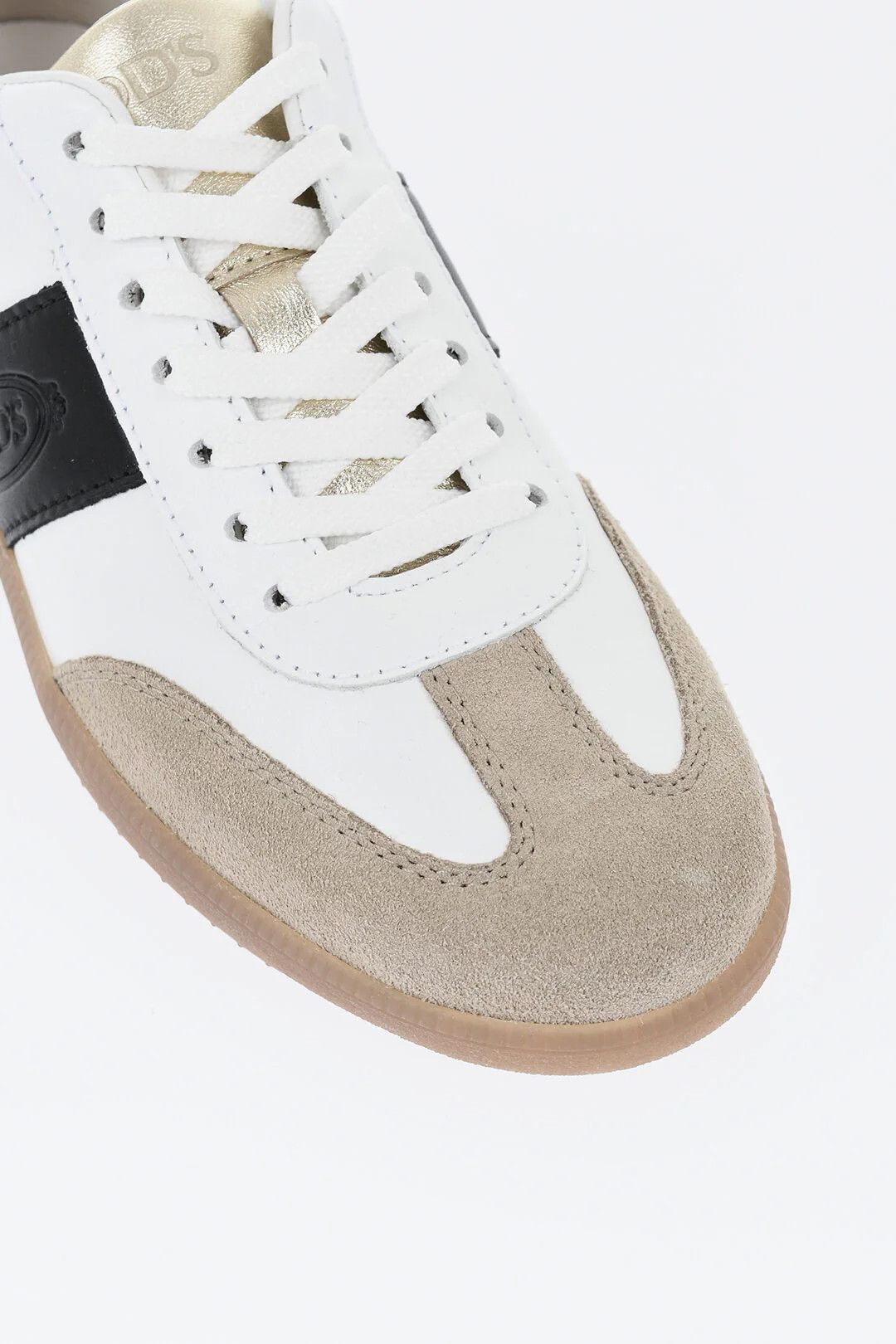 Tod's og1mm0426 Leather Low-Top Sneakers in White Size US 7.5 / IT 37.5 - 4 Thumbnail