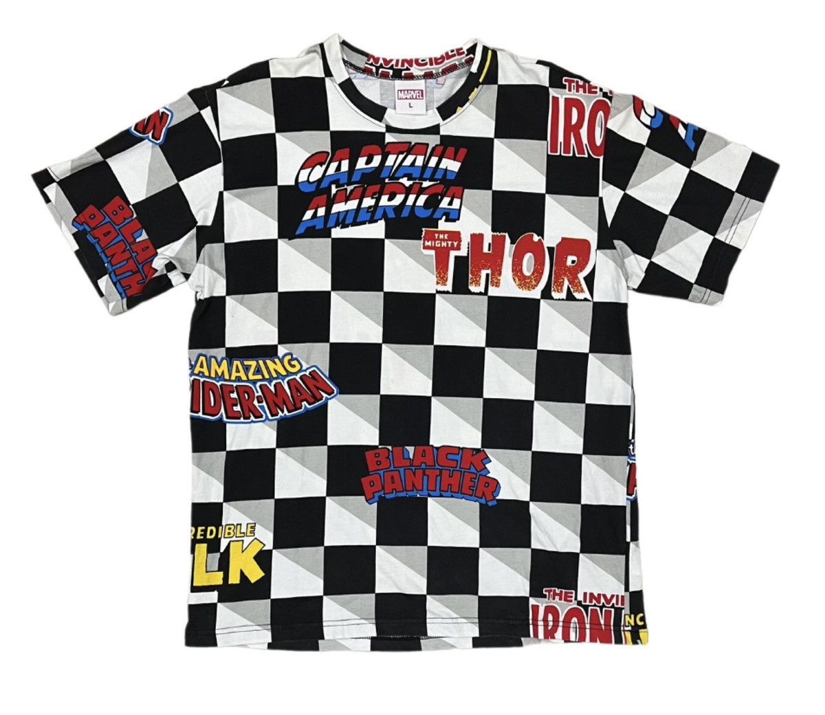 Japanese Brand × Marvel Comics MARVEL Rare Design Shirt Size US L / EU 52-54 / 3 - 1 Thumbnail