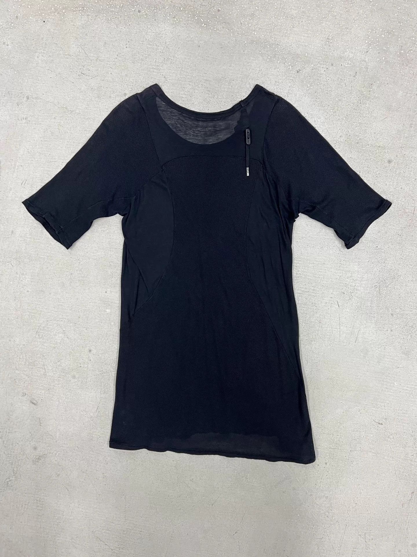 Boris Bidjan Saberi BBS Handmade Mesh & Wool Knit Short-Sleeve T-Shirt S Size US S / EU 44-46 / 1 - 3 Thumbnail