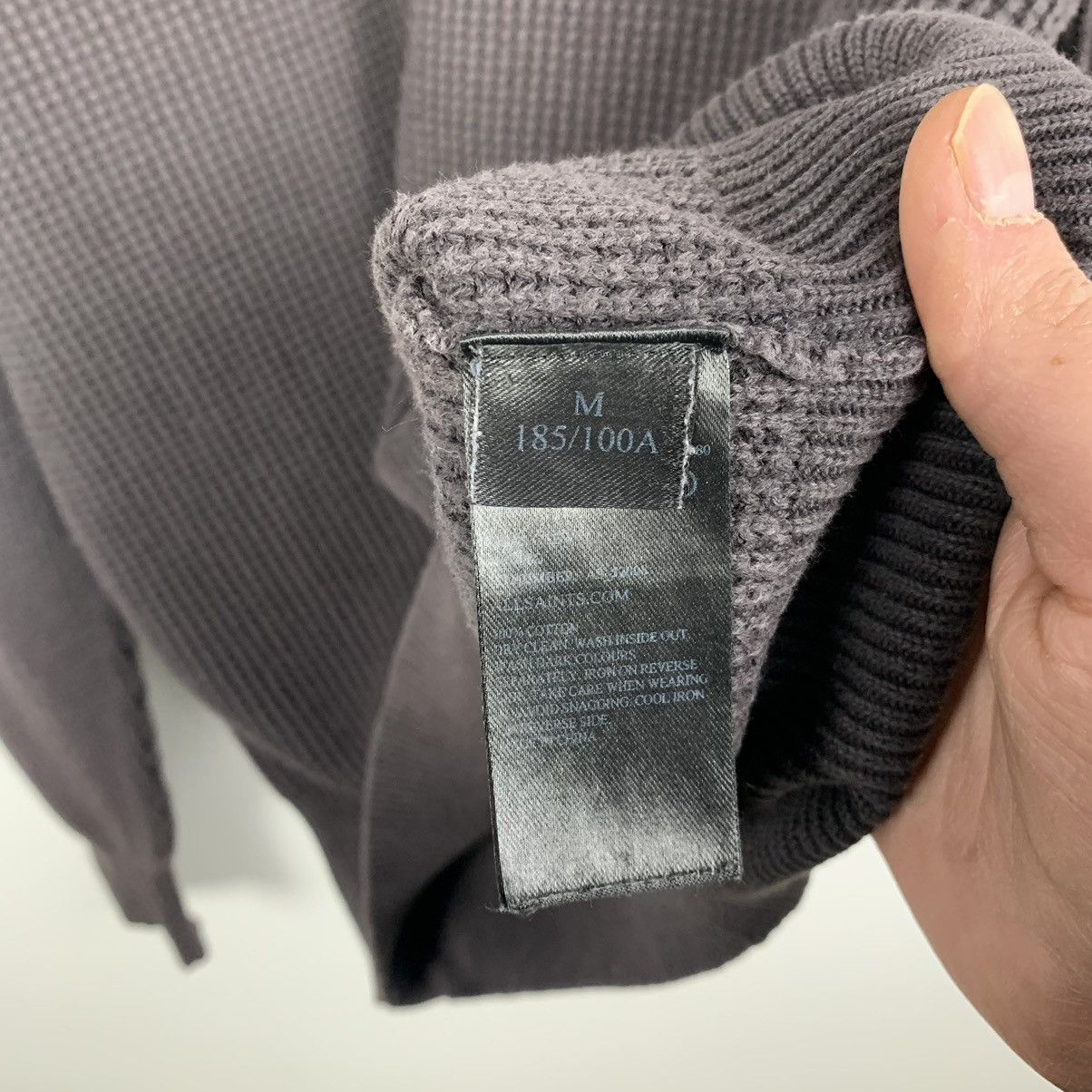 Allsaints Allsaints Trias Crew Sweater Cotton Men’s Size Medium Brown Size US M / EU 48-50 / 2 - 15 Thumbnail