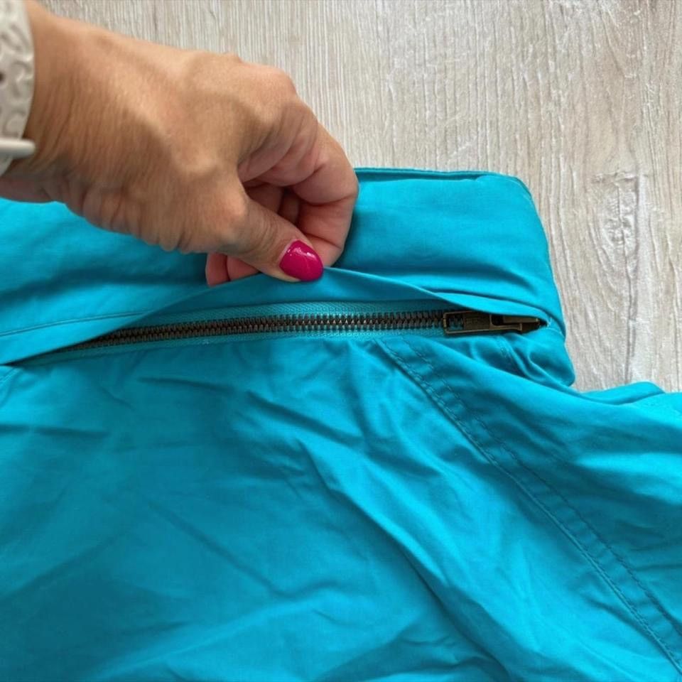 Pyrenex Pyrenex Womens Ferry Parka Jacket Hooded Teal Blue Size L 40 Size L / US 10 / IT 46 - 8 Thumbnail