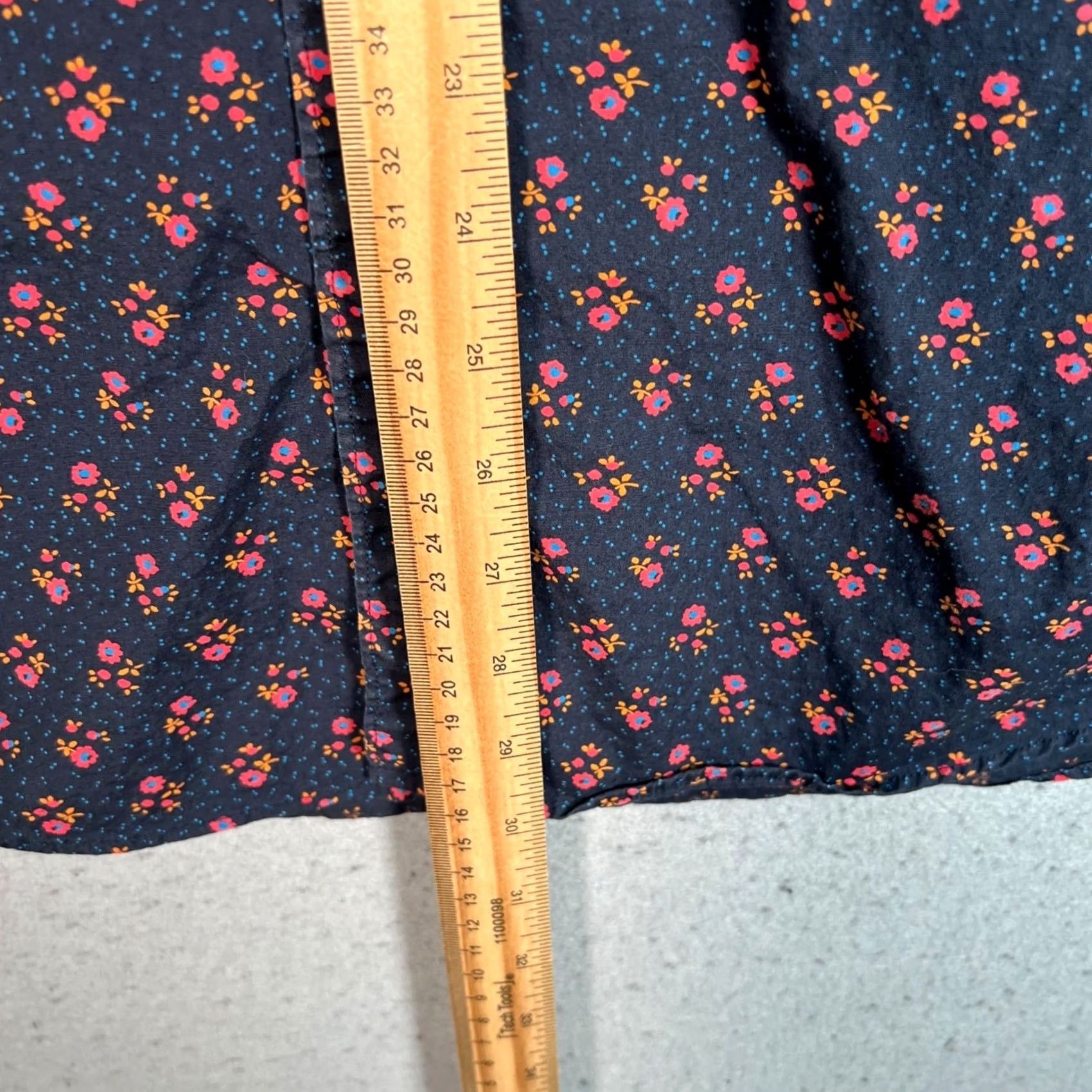 J.Crew J.CREW Mens Large Slim Fit Secret Wash Stretch Floral Button-Down Shirt Size US L / EU 52-54 / 3 - 7 Thumbnail