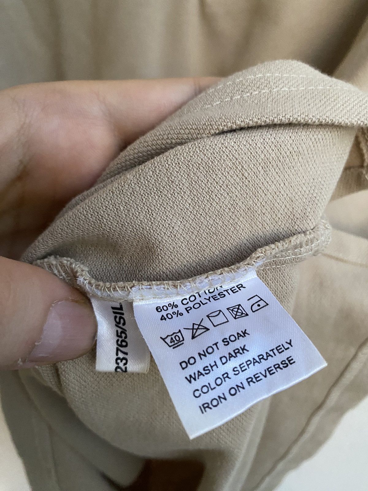 Yves Saint Laurent Beige YSL Polo Shirt Tan YSL T-shirt YSL Shirt Size US XL / EU 56 / 4 - 6 Thumbnail