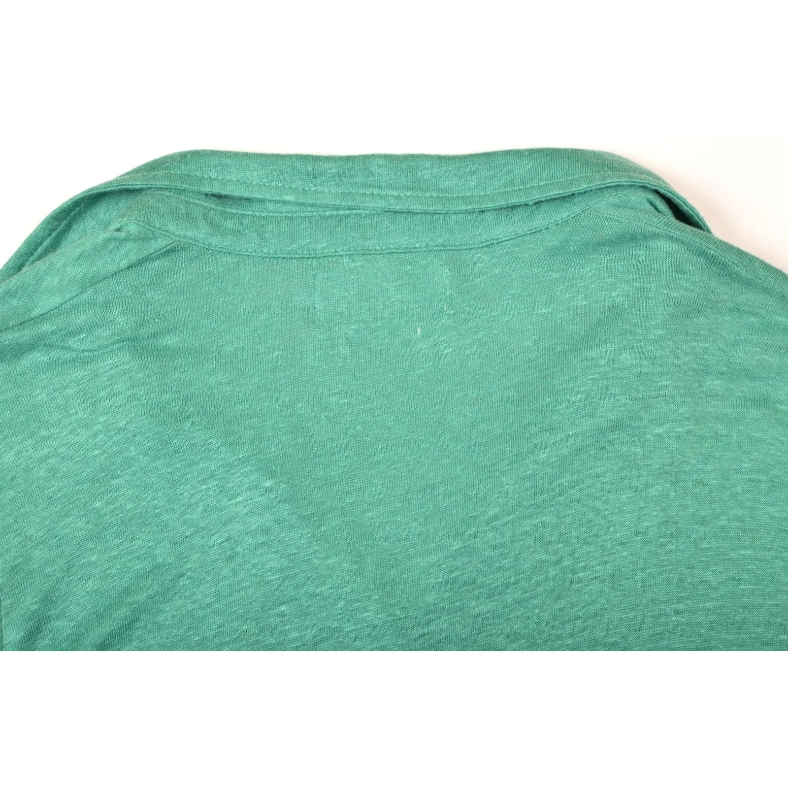 Vintage Notshy Cashmere Green Linen Button Shirt Blouse Size S Womens Size S / US 4 / IT 40 - 8 Thumbnail