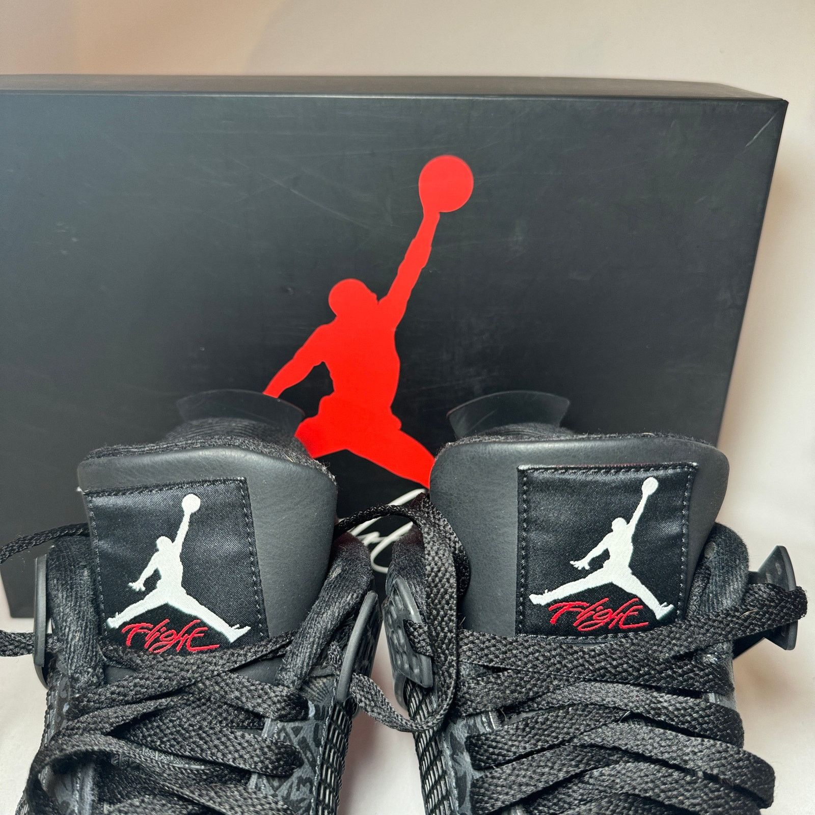 Jordan Brand × Nike Size 10 - Nike Air Jordan 4 Retro Laser Men's Shoes Size US 10 / EU 43 - 5 Thumbnail