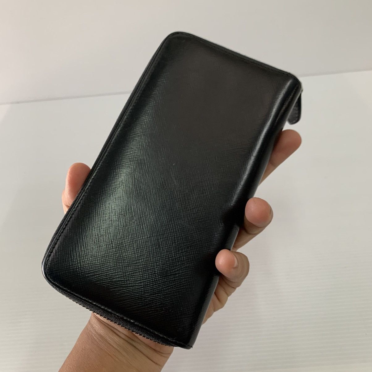 Prada Prada Black Leather Wallet Size ONE SIZE - 8 Thumbnail