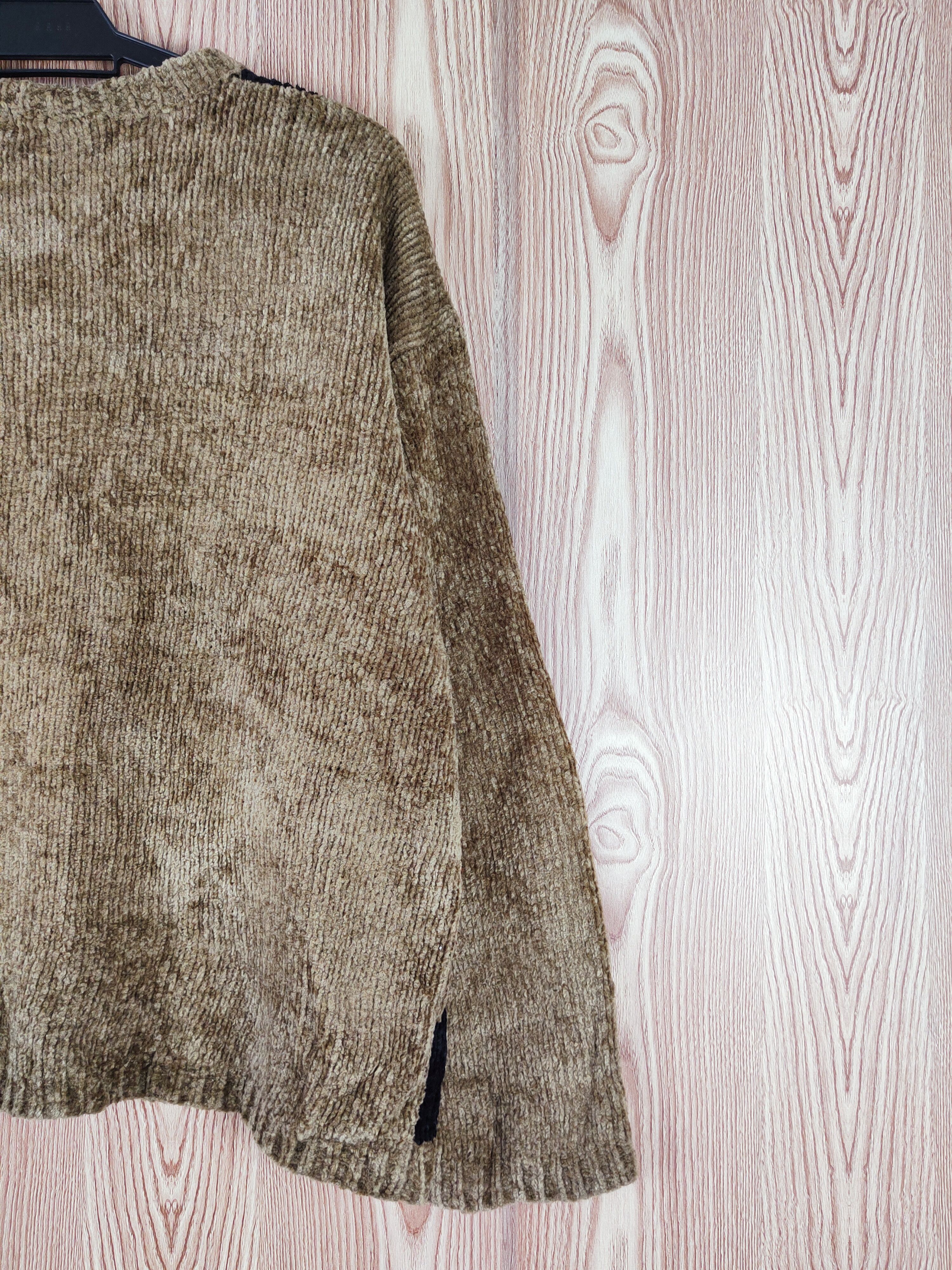 Japanese Brand Bashecina Olive art diamond Knitwear Sweatshirts #W163 Size US L / EU 52-54 / 3 - 10 Thumbnail