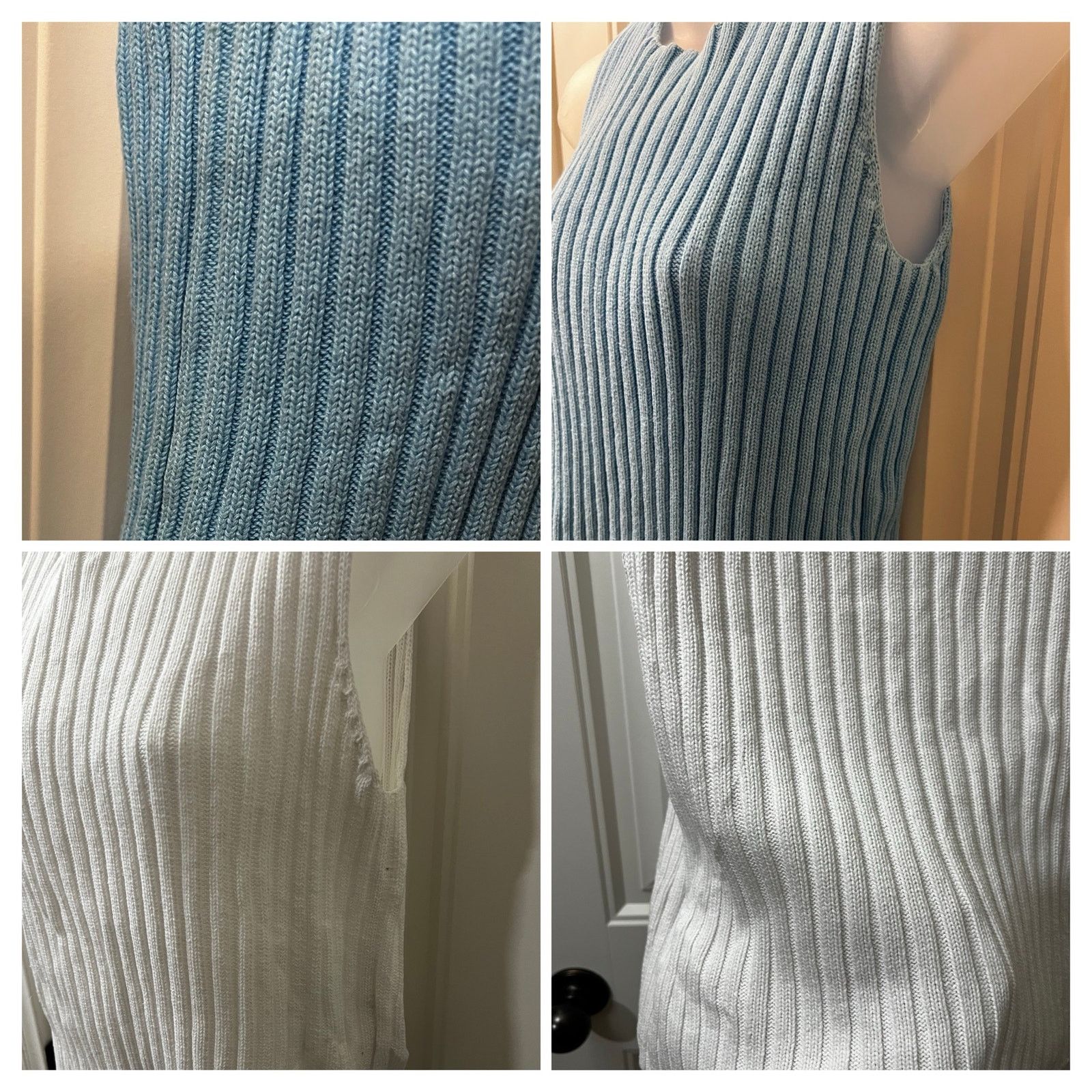 Gap Soft Ribbed Knit Sleeveless Pullover Sweater Tank Top Medium Size M / US 6-8 / IT 42-44 - 8 Thumbnail