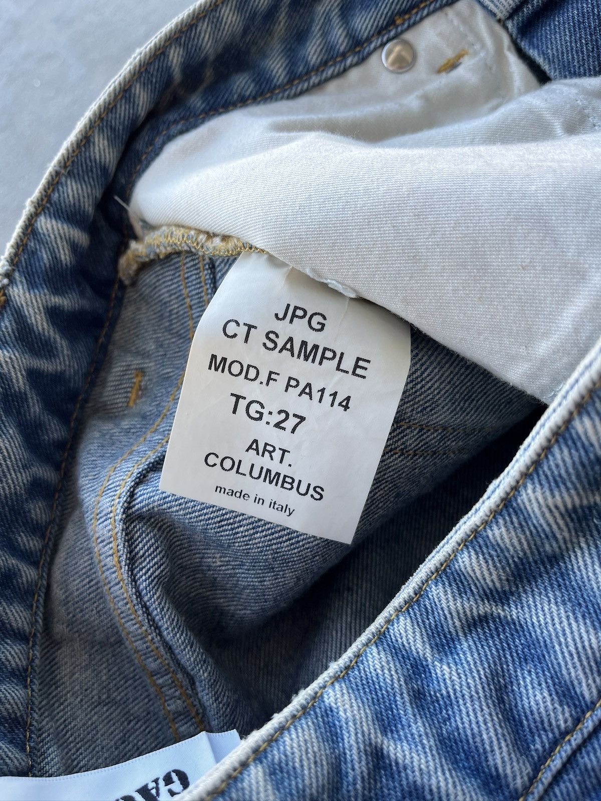 Jean Paul Gaultier Jean Paul Gaultier x Shayne Oliver Fishtail Jeans (unisex) Size US 30 / EU 46 - 7 Thumbnail