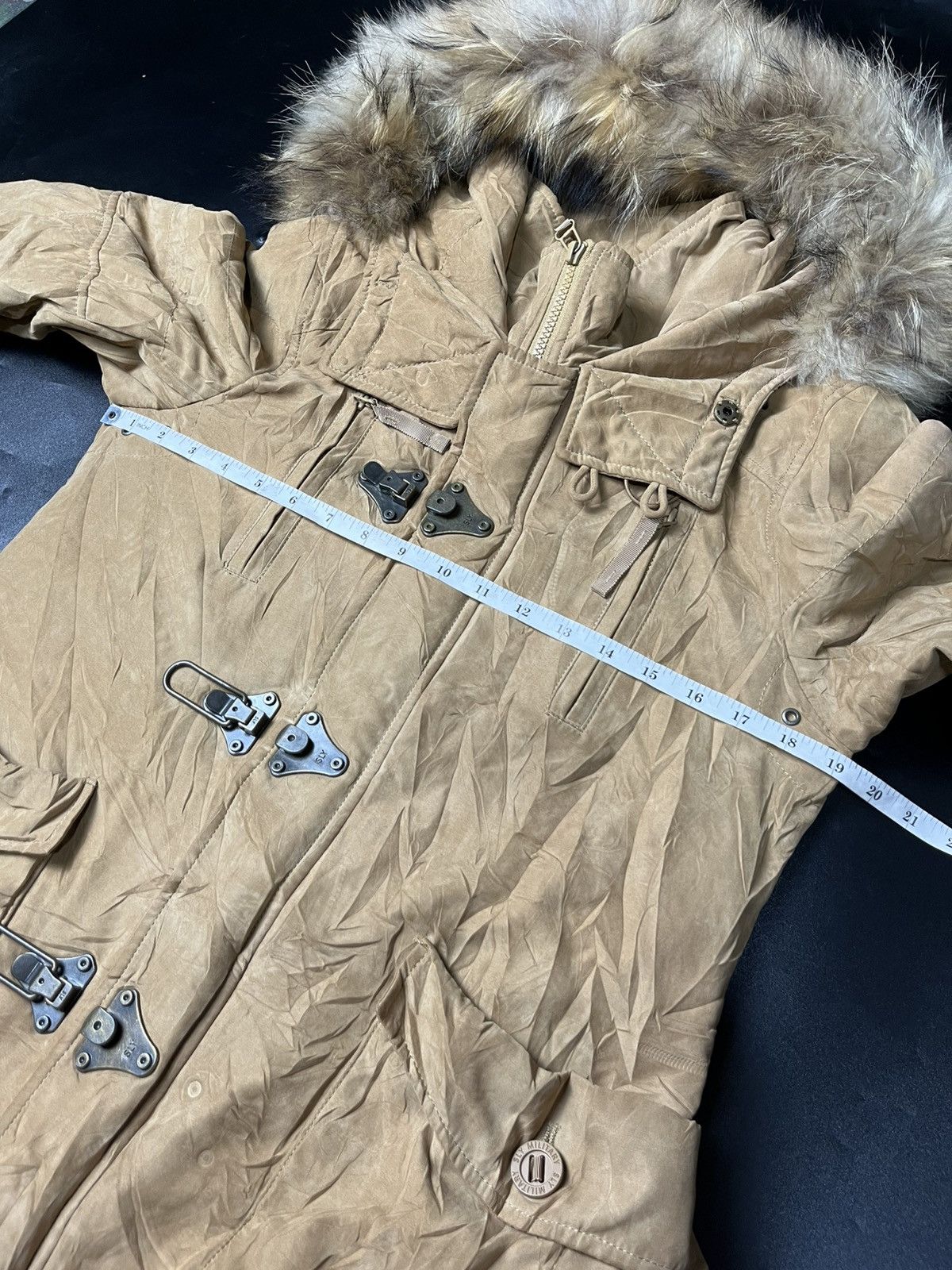 If Six Was Nine × Japanese Brand × Tornado Mart JAPANESE SLY FUR JACKET DOUBLE ZIPPER CRAZY FUR Size US M / EU 48-50 / 2 - 15 Thumbnail
