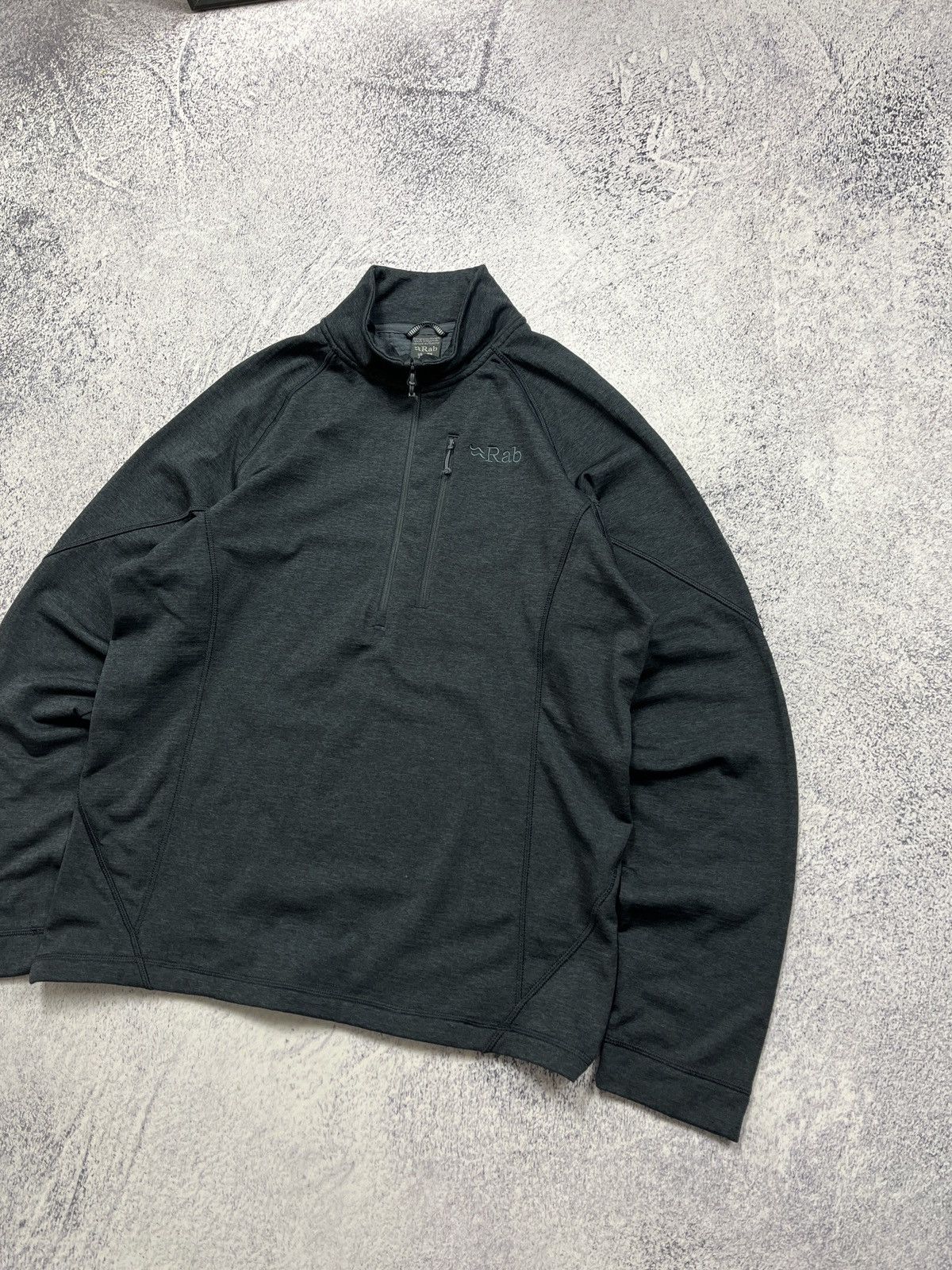 Rab Rab Nucleus Pull On Fleece 1/4 Zip Thermic Jacket QFA-83 Size US L / EU 52-54 / 3 - 3 Thumbnail