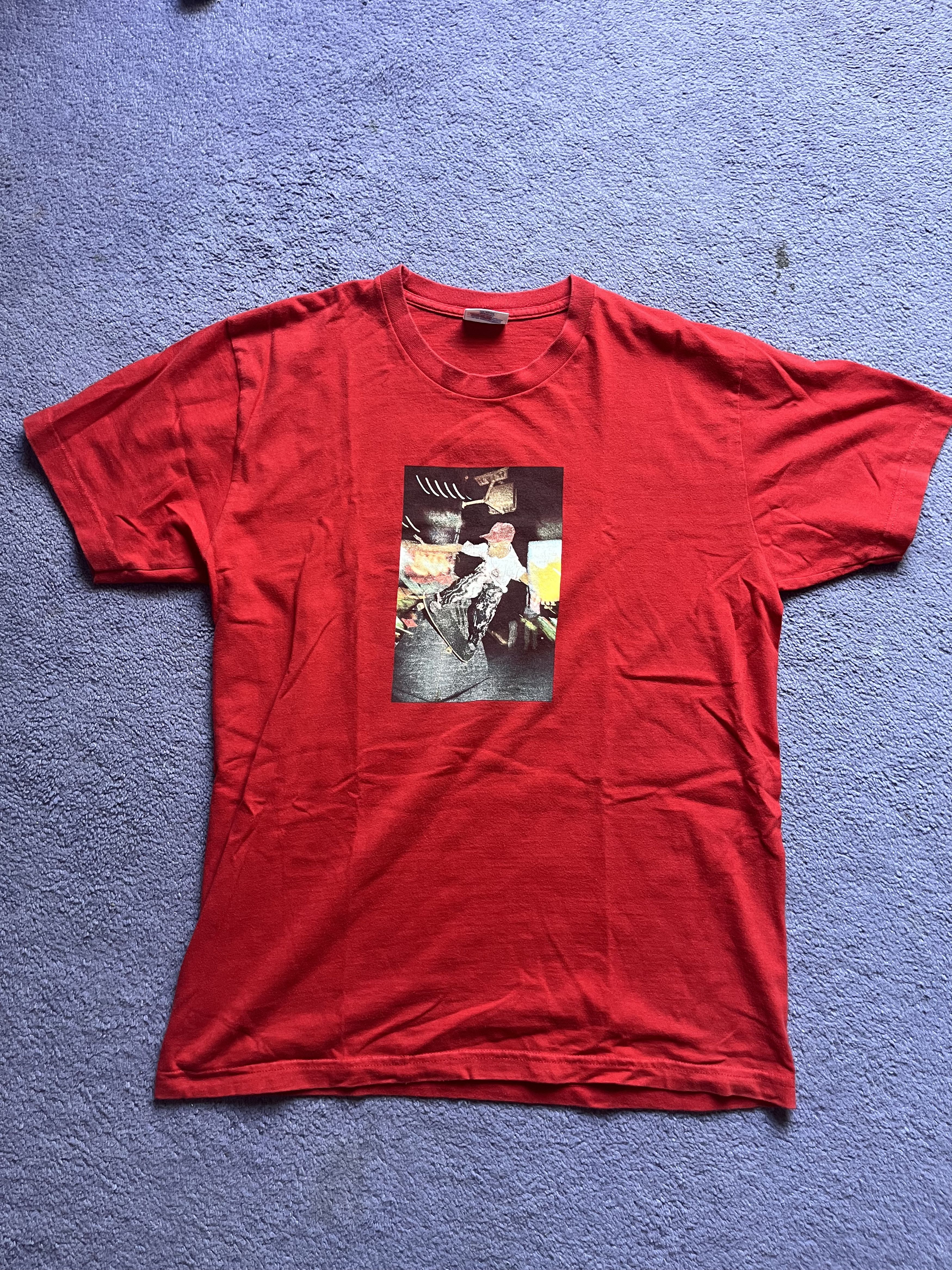 シュプリーム×コムデギャルソン CDG 　ハロルドハンター Supreme x Comme des Garcon Harold Hunter Tee Black Used Size