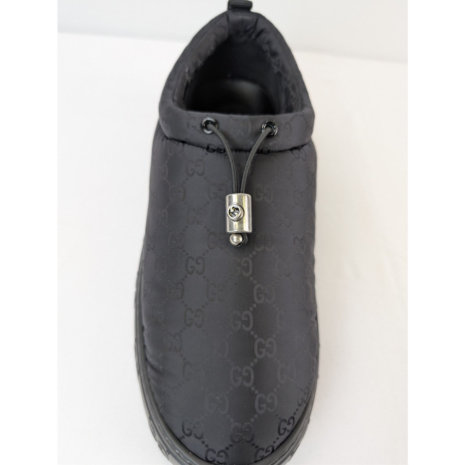 Gucci o1rshd1 M Nut Nylon Moccasin Shoes in Black Size US 10.5 / EU 43-44 - 16 Thumbnail