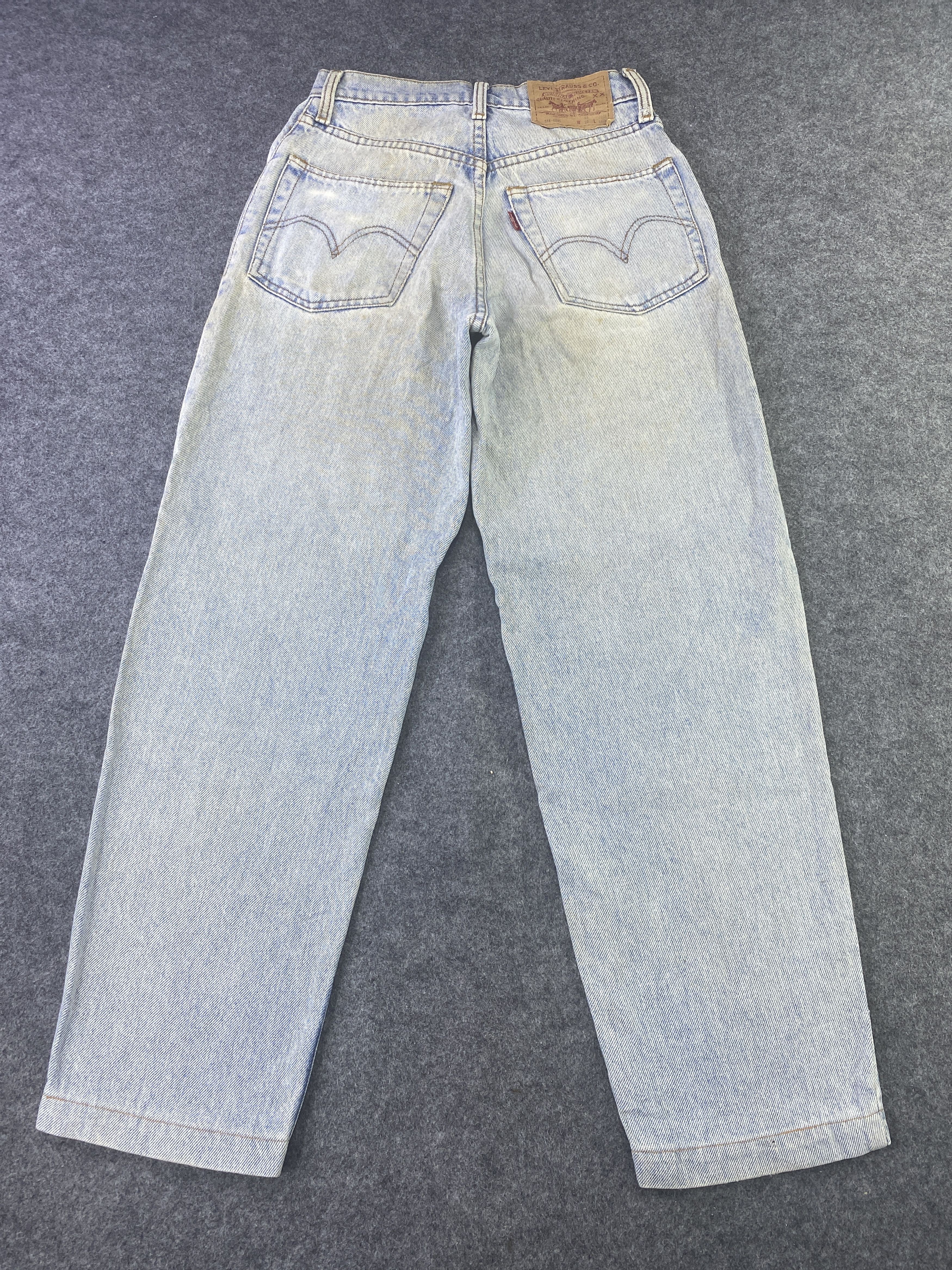 Levi's 90s Levi's vintage 514 Blue Wash Jeans - J926 Size US 26 / EU 42 - 4 Thumbnail