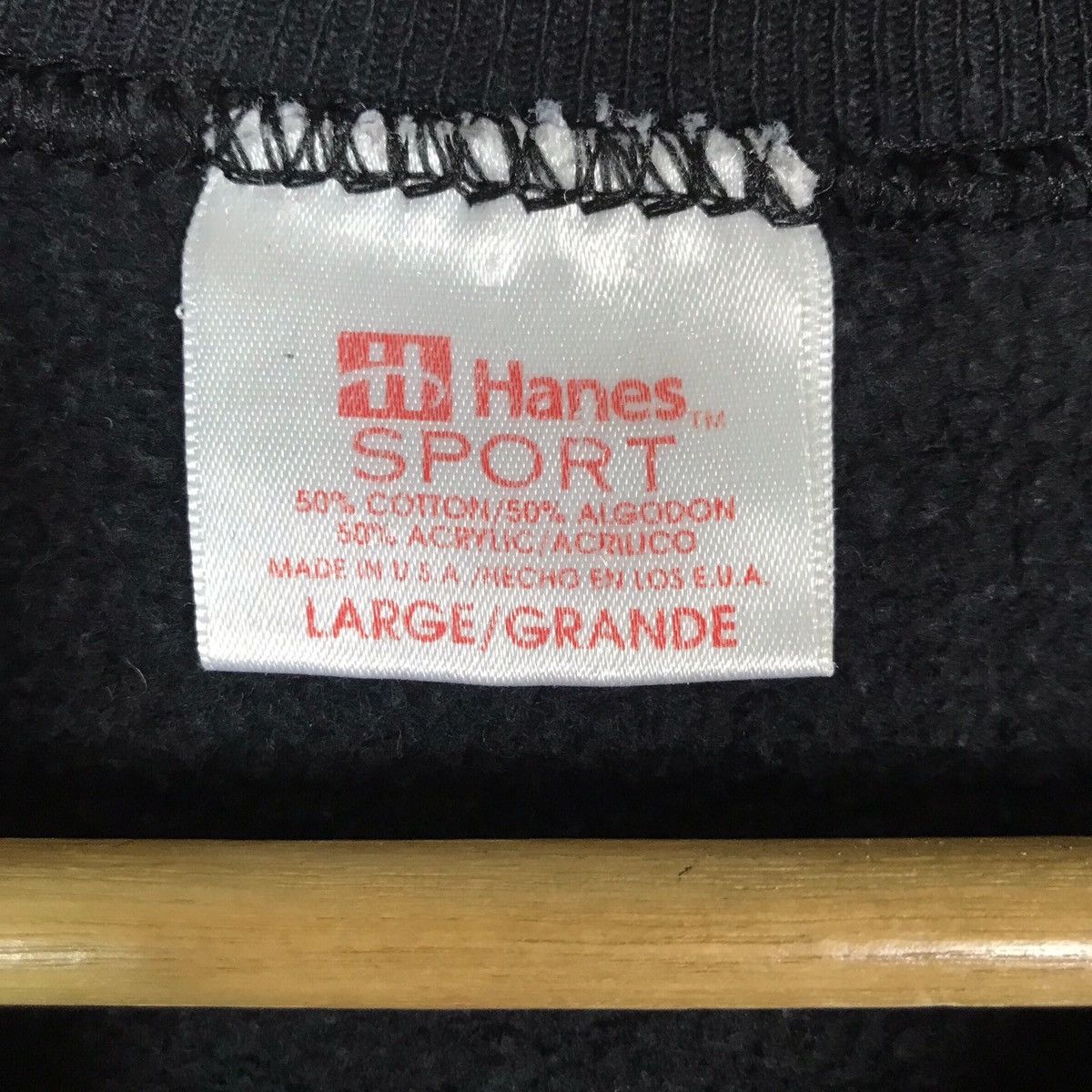 Hanes Vintage Hanes Sport Red Ram Pullover Jumper Sweatshirt Size US L / EU 52-54 / 3 - 5 Thumbnail