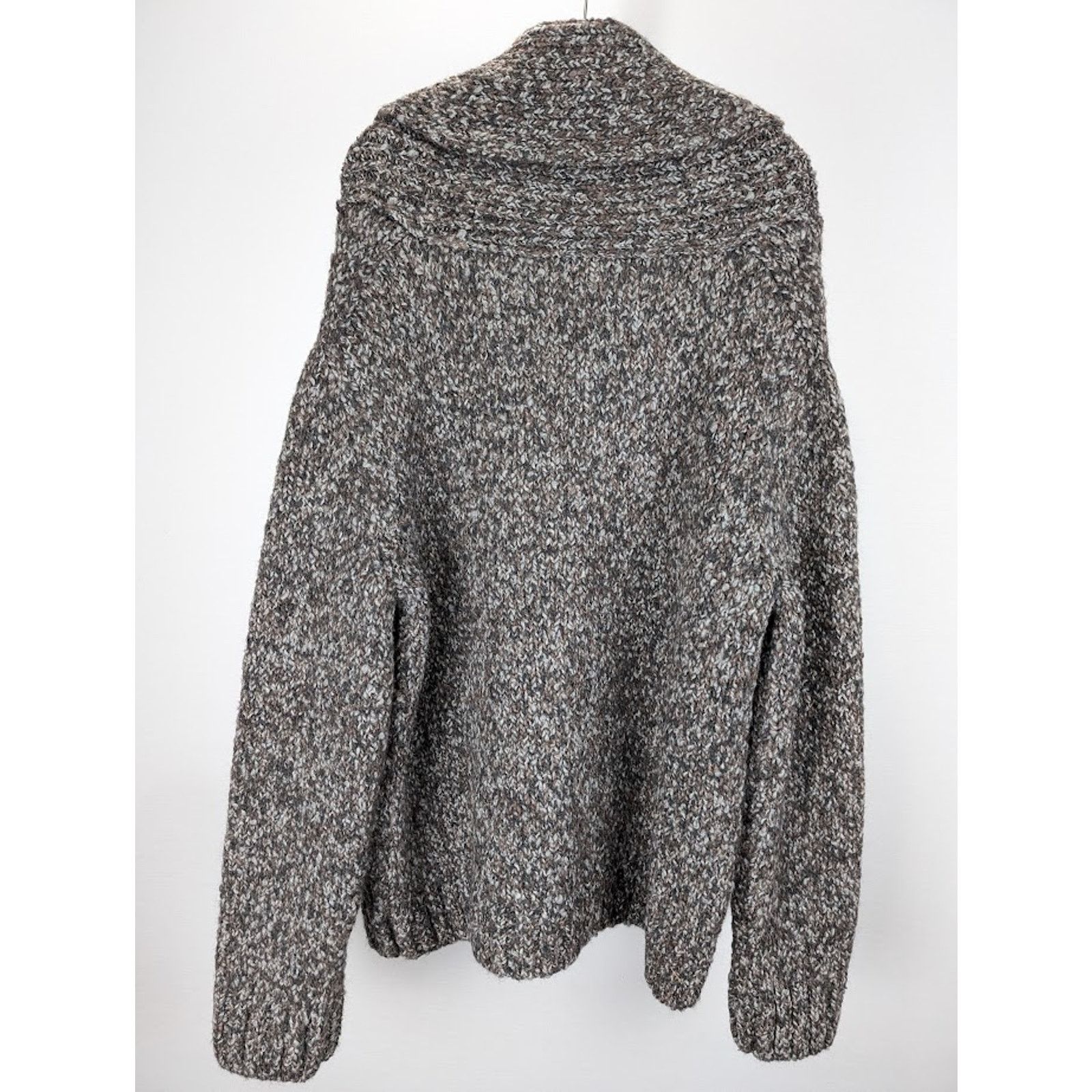 Bottega Veneta o1rshd1 Chunky Alpaca Knitwear Cardigan in Multicolor Size US S / EU 44-46 / 1 - 12 Thumbnail