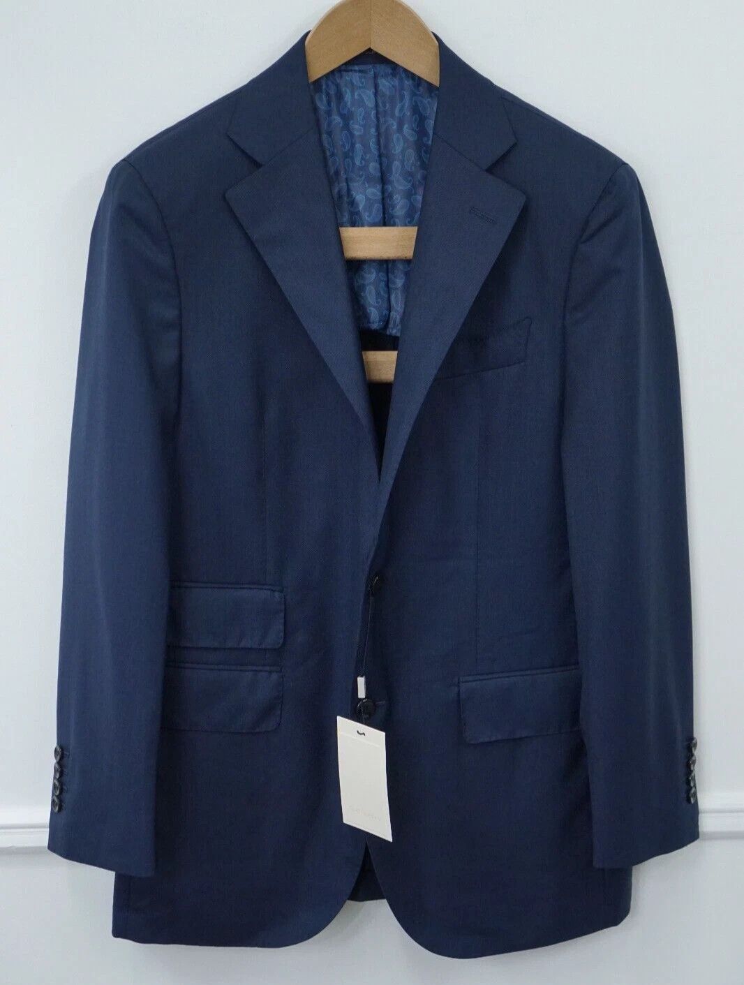 Suitsupply Men Suitsupply Blazer La Spalla Wool Vitale Barberis UK/US38 Size 38R - 1 Thumbnail