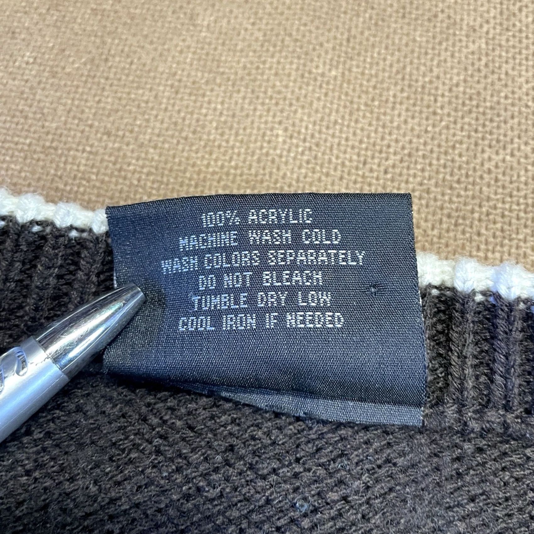 Southpole VINTAGE Southpole Knit Vest Adult XL Brown Argyle Y2K Mens Sweater Vest Size US XL / EU 56 / 4 - 7 Thumbnail