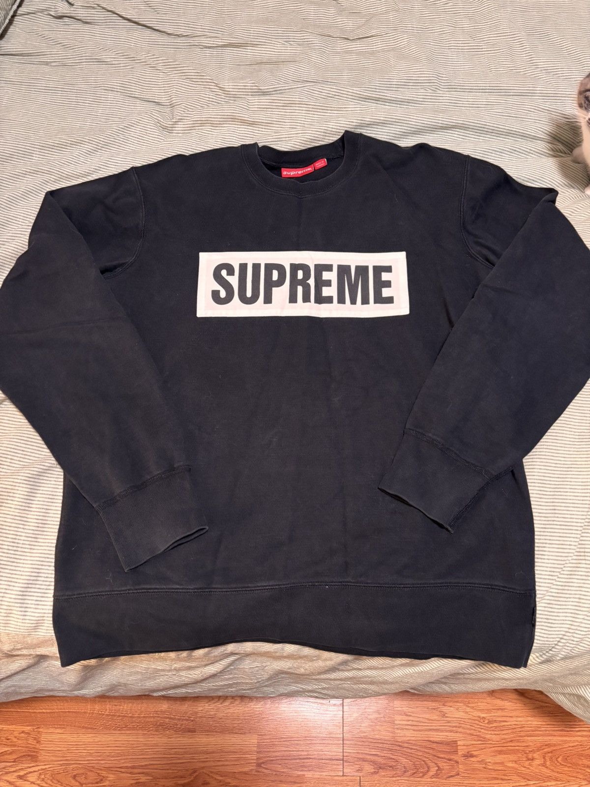 Supreme *RARE* Supreme Marathon Crewneck SS14 Size US L / EU 52-54 / 3 - 1 Thumbnail