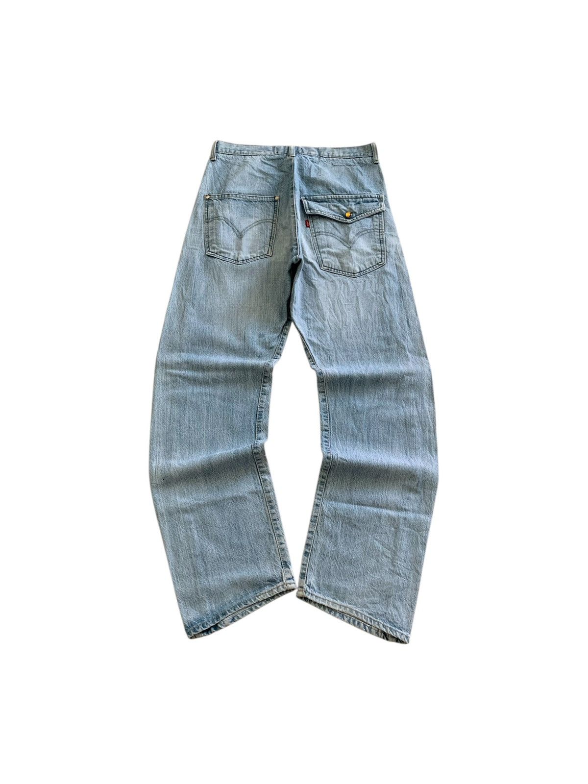 Levi's Vintage Clothing Vintage Levi’s Engineered Japan Baggy Blue Jeans Size US 30 / EU 46 - 1 Thumbnail