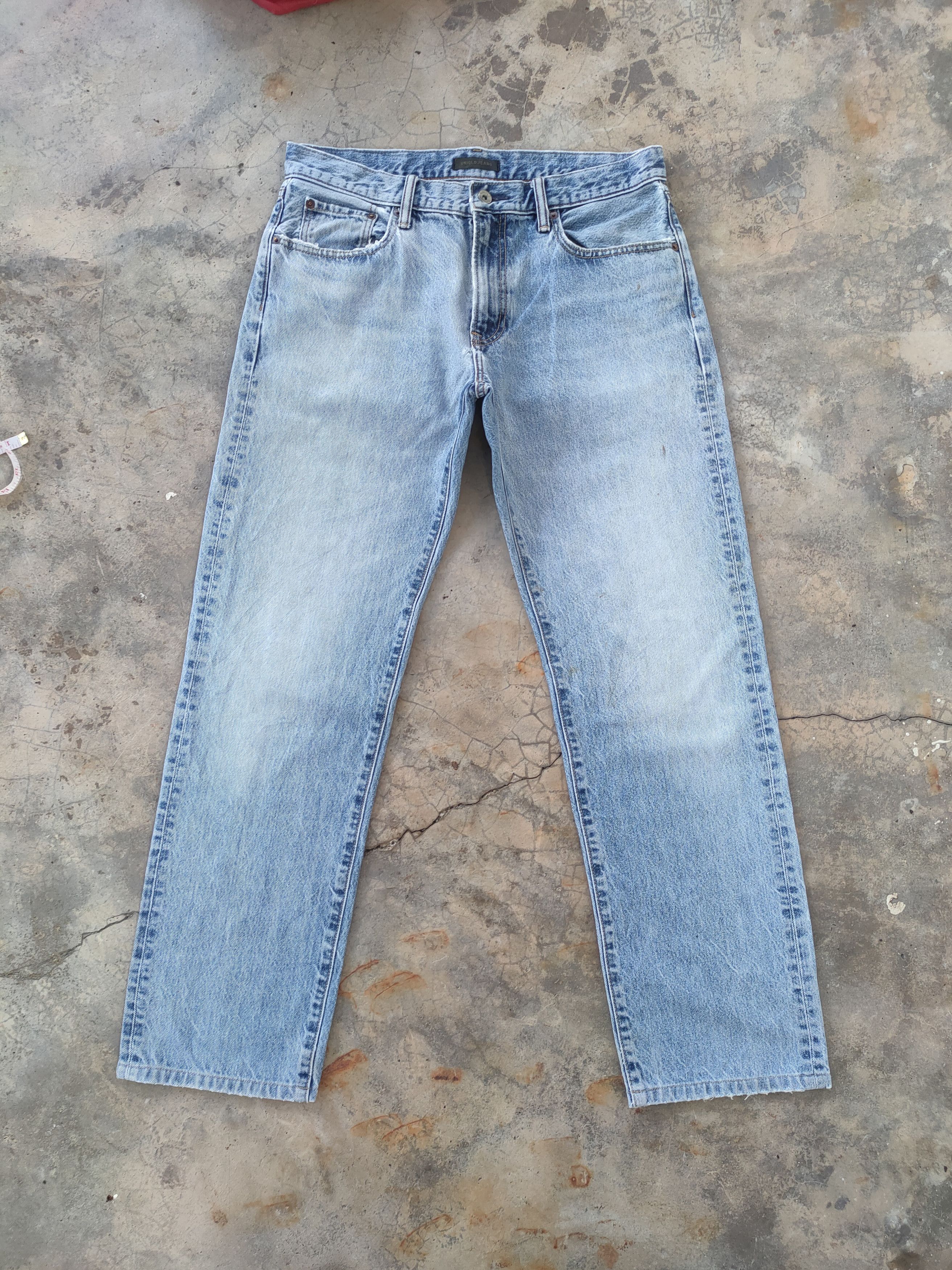 Japanese Brand VINTAGE JAPANESE FADED JEANS DENIM PANTS Size US 33 - 2 Thumbnail