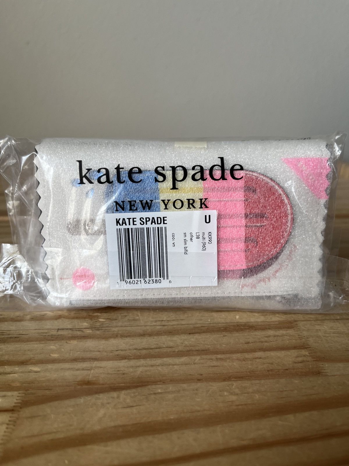 Kate Spade Kate Spade Snack Bar Popsicle Small Slim Bifold Wallet Size ONE SIZE - 8 Thumbnail