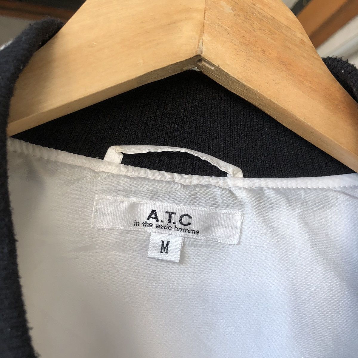 In The Attic Rare🔥 In The Attic "Standard" Logo Quilt Varsity Jacket Size US M / EU 48-50 / 2 - 5 Thumbnail
