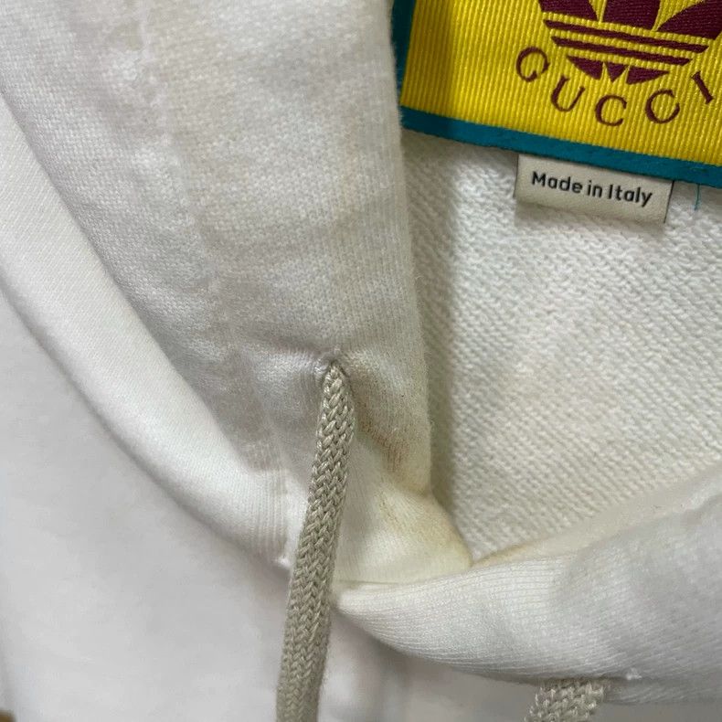 Gucci Gucci Adidas co-branded striped printed letter logo hoodie Size US M / EU 48-50 / 2 - 4 Thumbnail