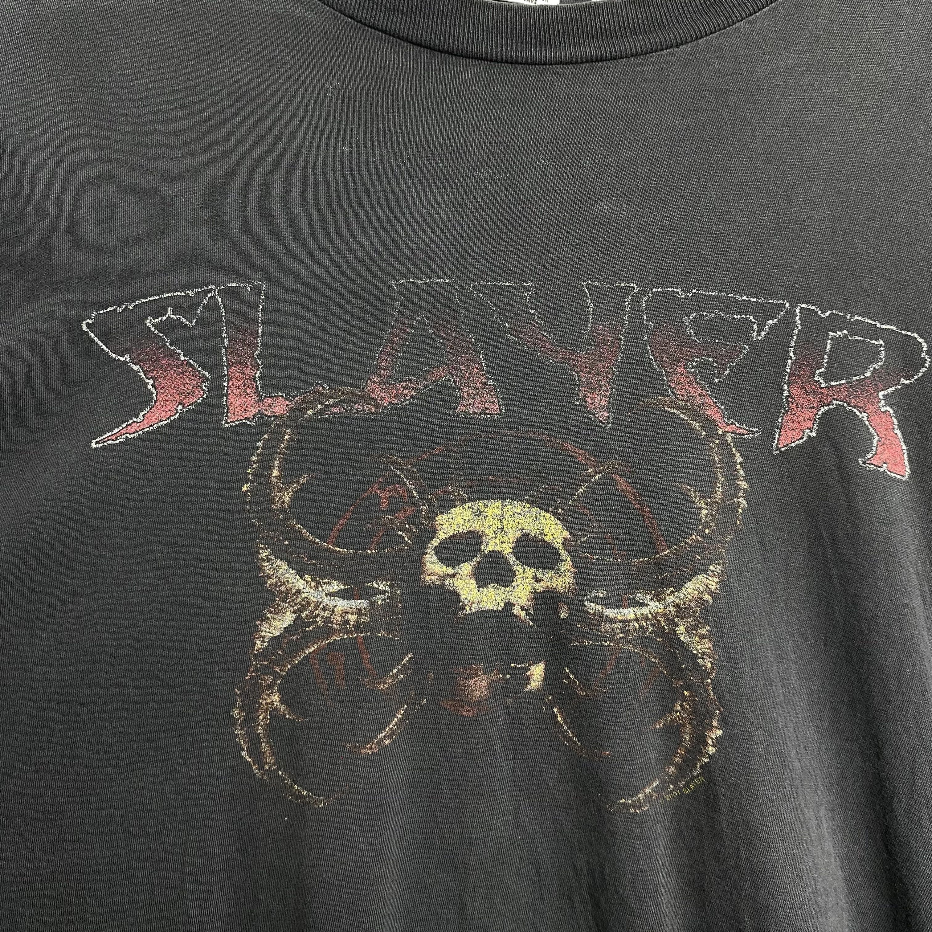 Band Tees SLAYER Vintage 2000s Shirt Size US XXL / EU 58 / 5 - 2 Thumbnail