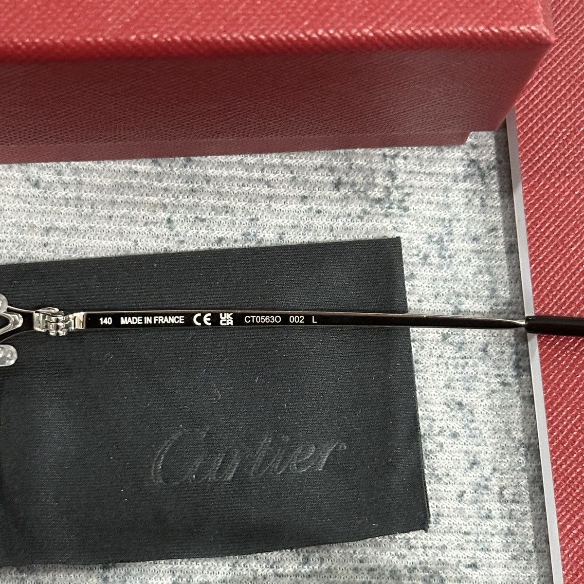 Cartier CARTIER CT0563O 002 EYEGLASSES Size ONE SIZE - 7 Thumbnail
