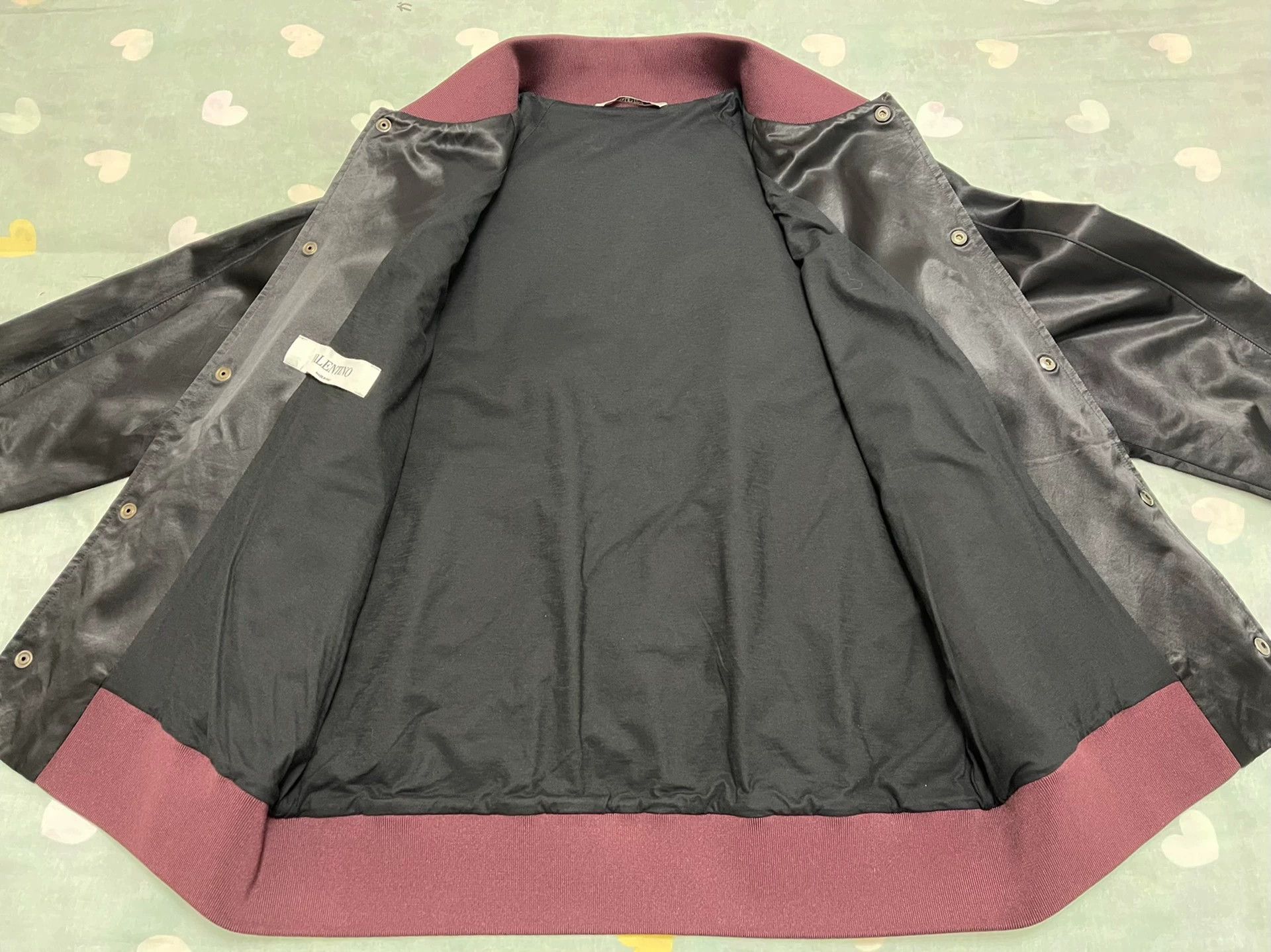 Valentino Valentino Runway Silk Jacket Men's 50 Black Size US M / EU 48-50 / 2 - 4 Thumbnail