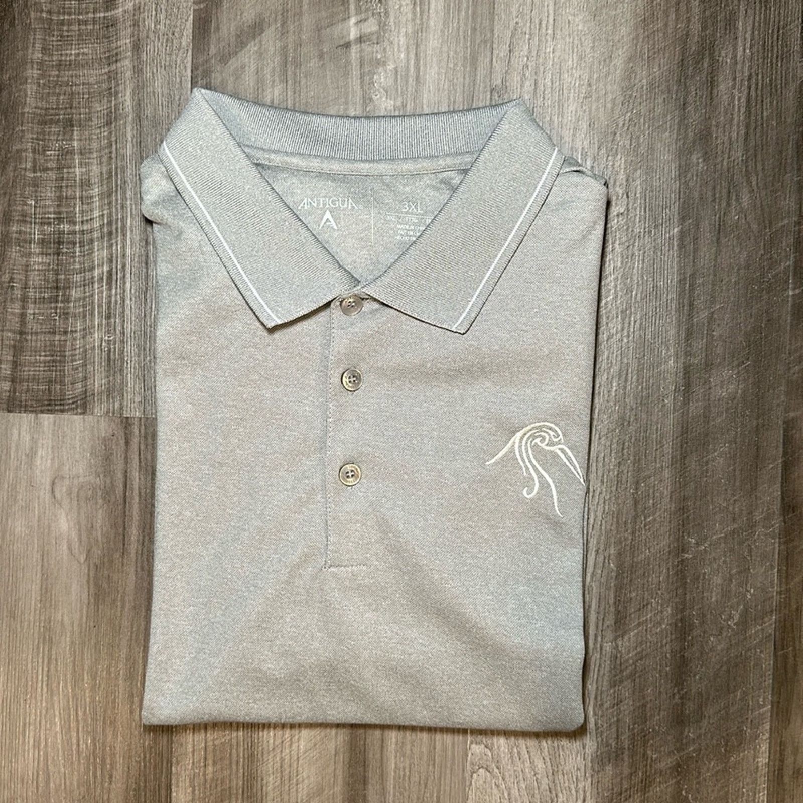 Antigua Antigua Pelican Golf Polo - 3XL Size US XXL / EU 58 / 5 - 1 Thumbnail