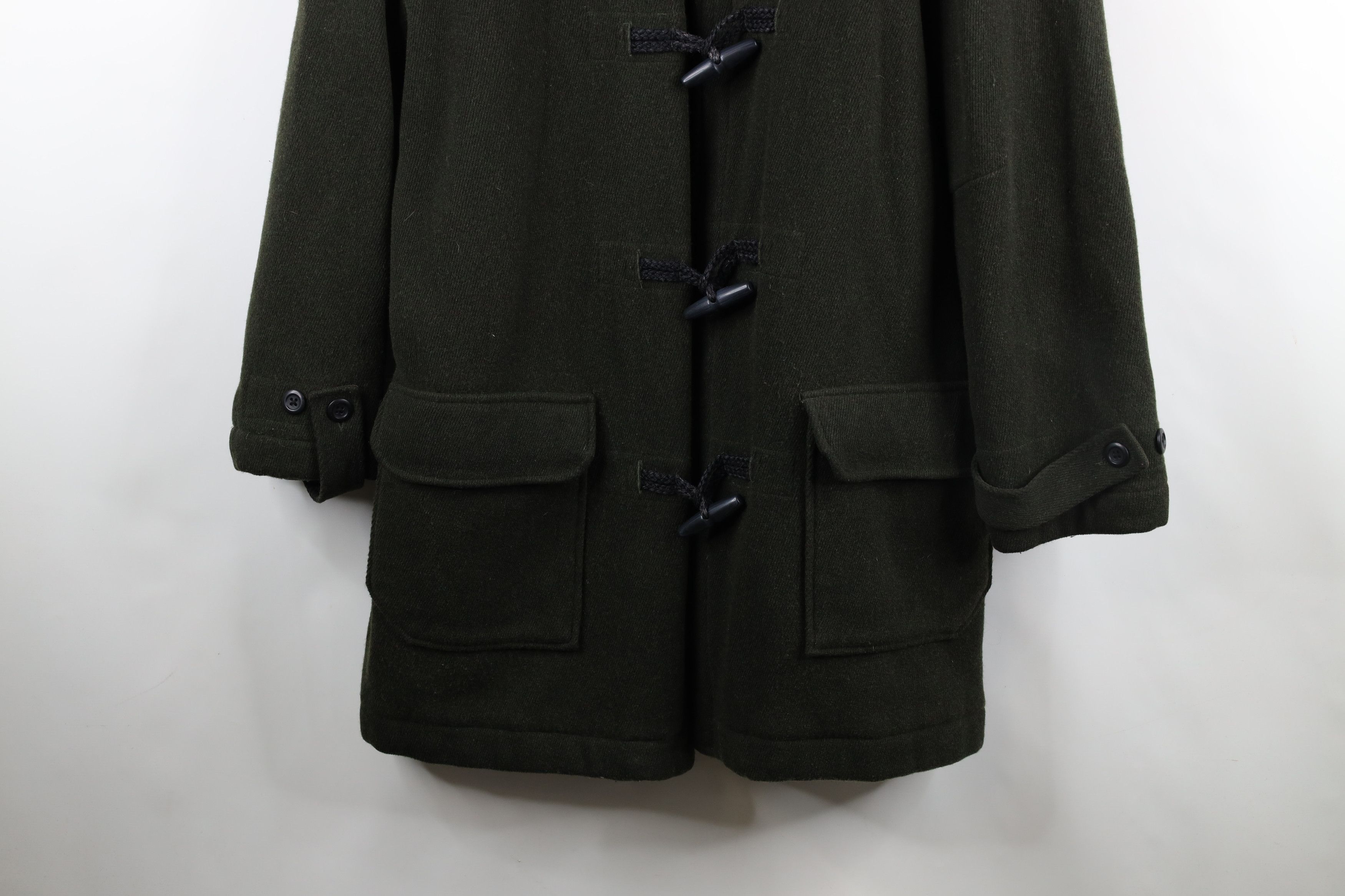 Gap × Vintage Vintage 90s Gap Heavyweight Toggle Button Parka Jacket Size US L / EU 52-54 / 3 - 3 Thumbnail