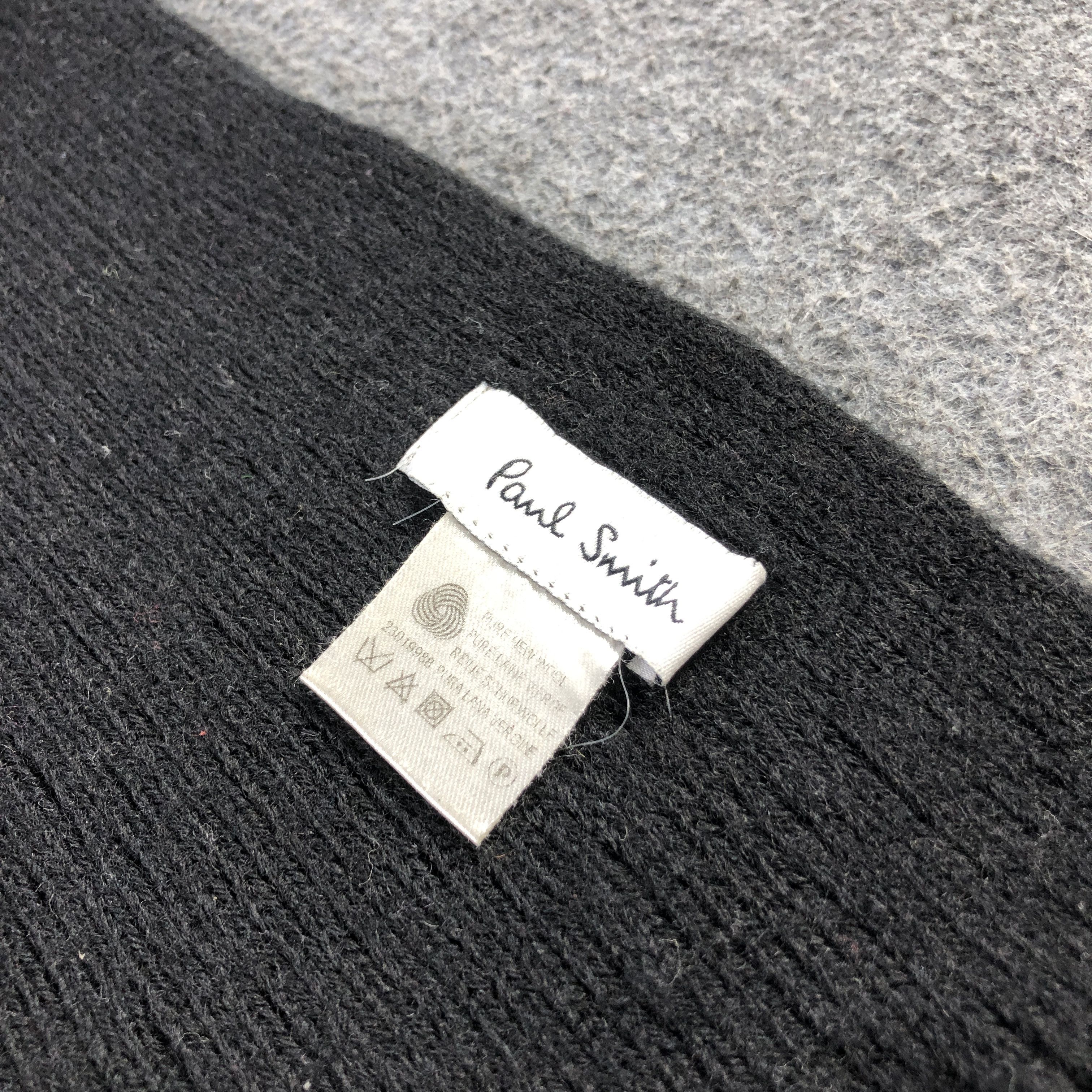 Paul Smith Paul Smith Knit Wool Scarf Muffler Neckwear V2895 Size ONE SIZE - 4 Thumbnail