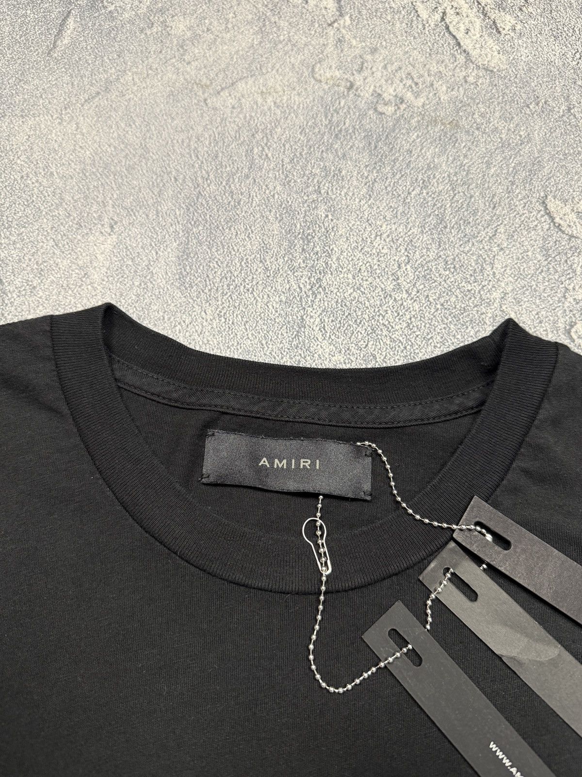 Amiri Amiri Leopard Logo Tee Size US L / EU 52-54 / 3 - 8 Thumbnail