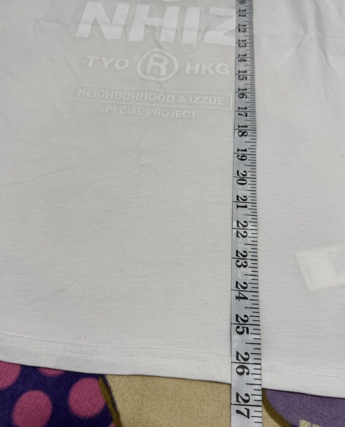 Neighborhood NEIGHBORHOOD x IZZUE White Tee Size US S / EU 44-46 / 1 - 14 Thumbnail