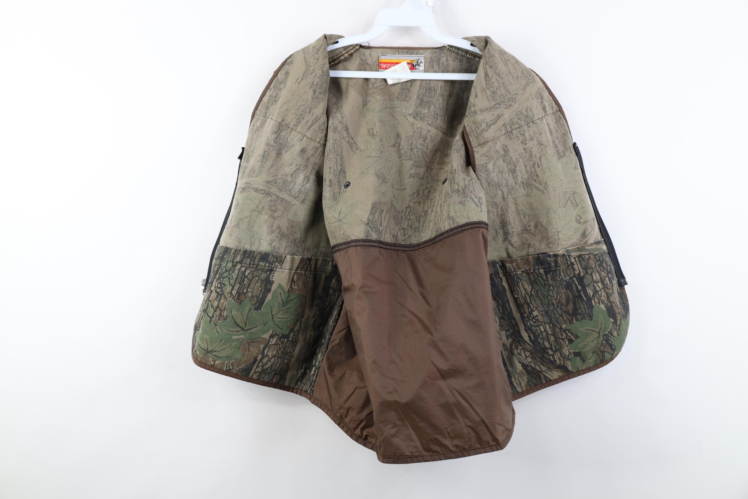 Winchester Vintage 90s Winchester Trebark Camouflage Hunting Vest Size US M / EU 48-50 / 2 - 10 Thumbnail