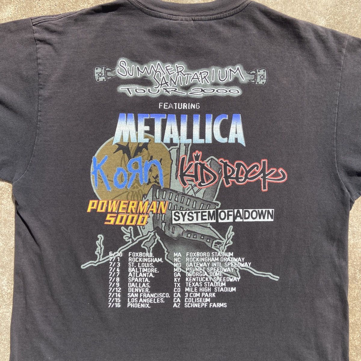 Giant Summer Sanitarium “Meet the Inmates” Metallica Tour 2000 Size US XL / EU 56 / 4 - 20 Thumbnail