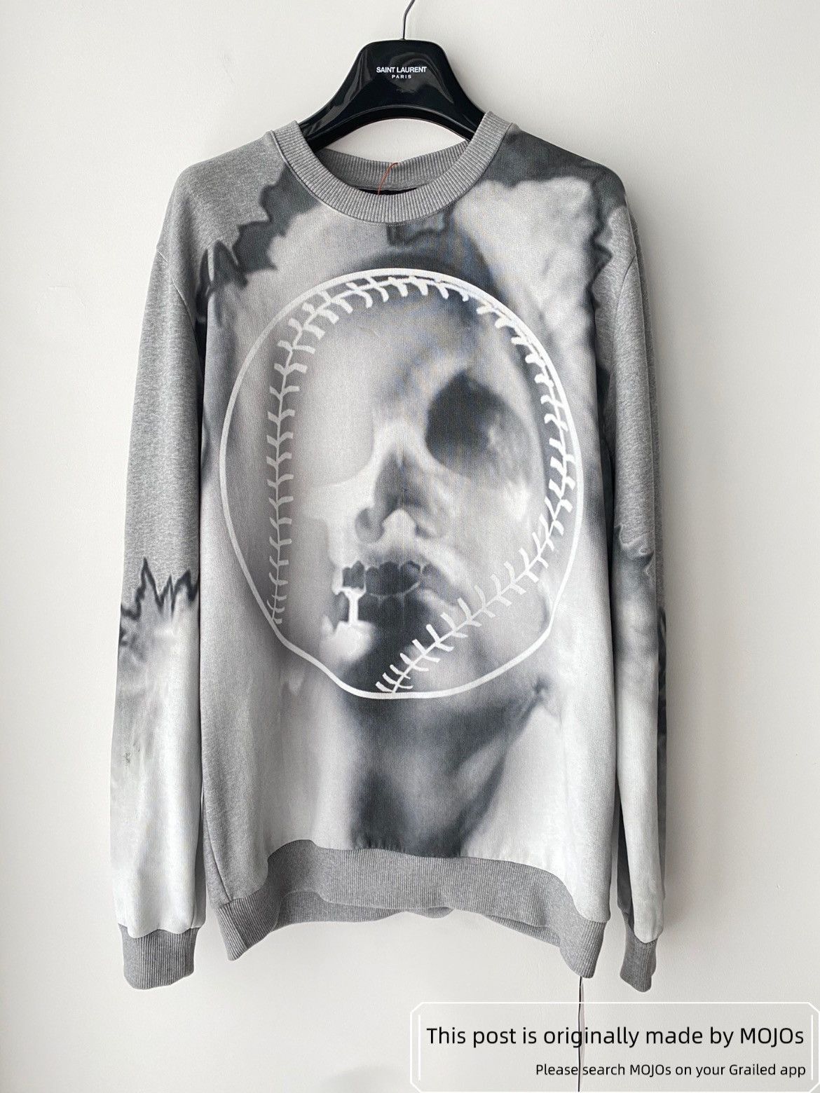 Givenchy Givenchy Baseball Figure Print Sweatshirt Size US M / EU 48-50 / 2 - 1 Thumbnail
